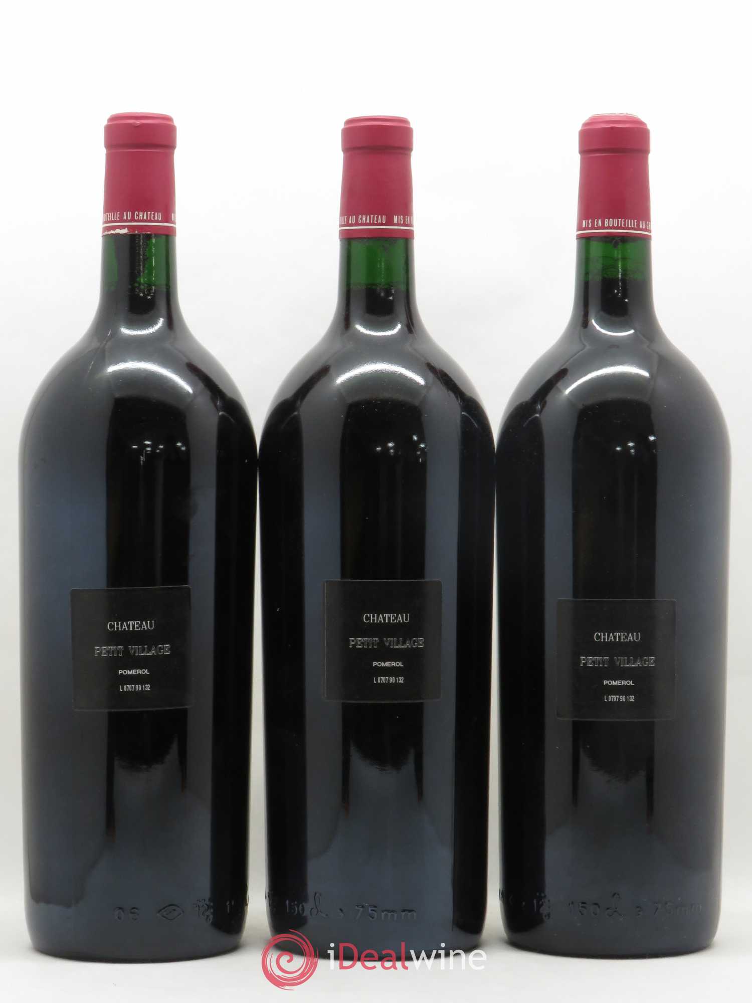 Château Petit Village 1990 - Posten von 3 Magnum - 1