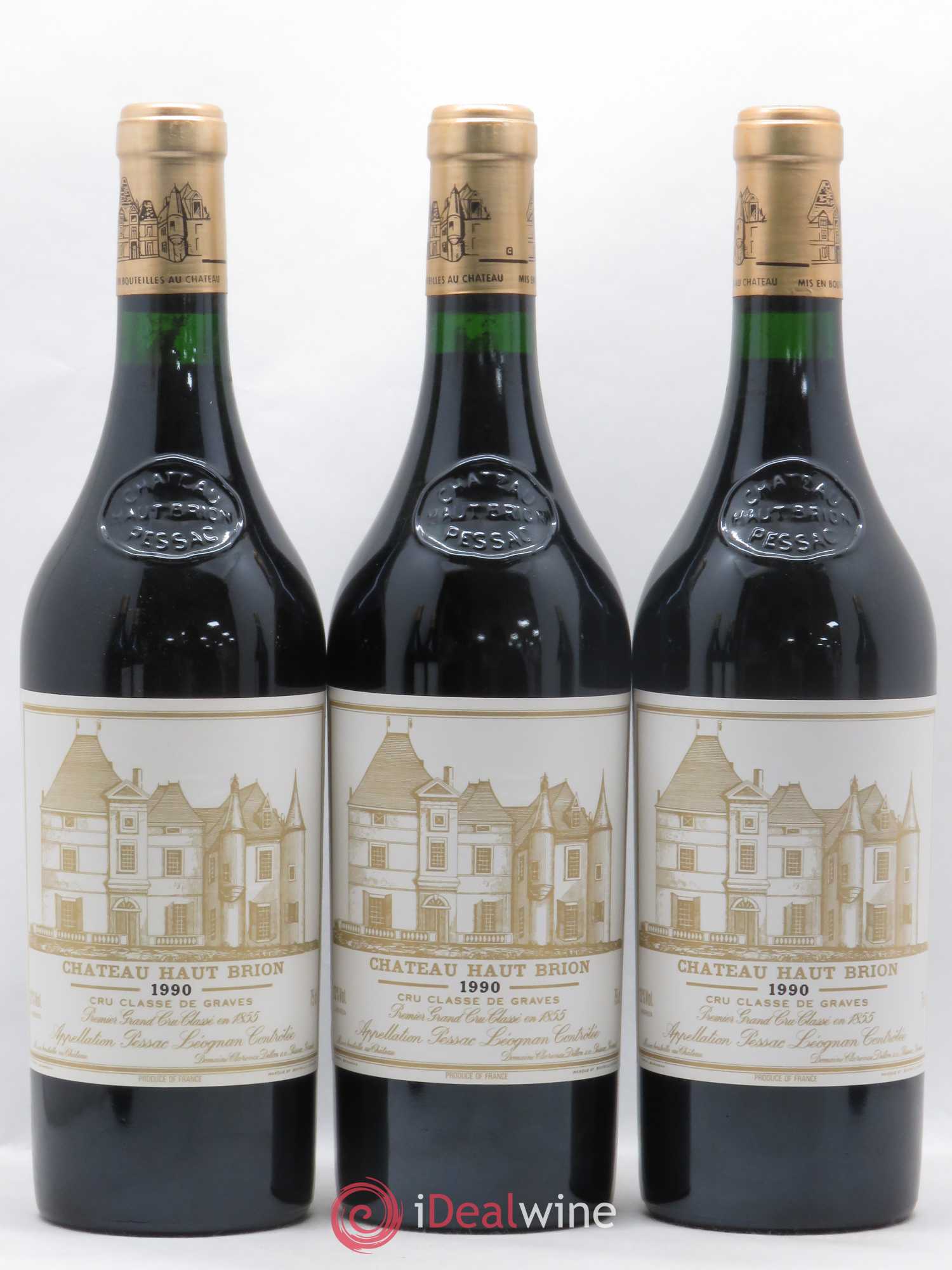 Château Haut Brion 1er Grand Cru Classé 1990 - Lotto di 6 bottiglie - 1