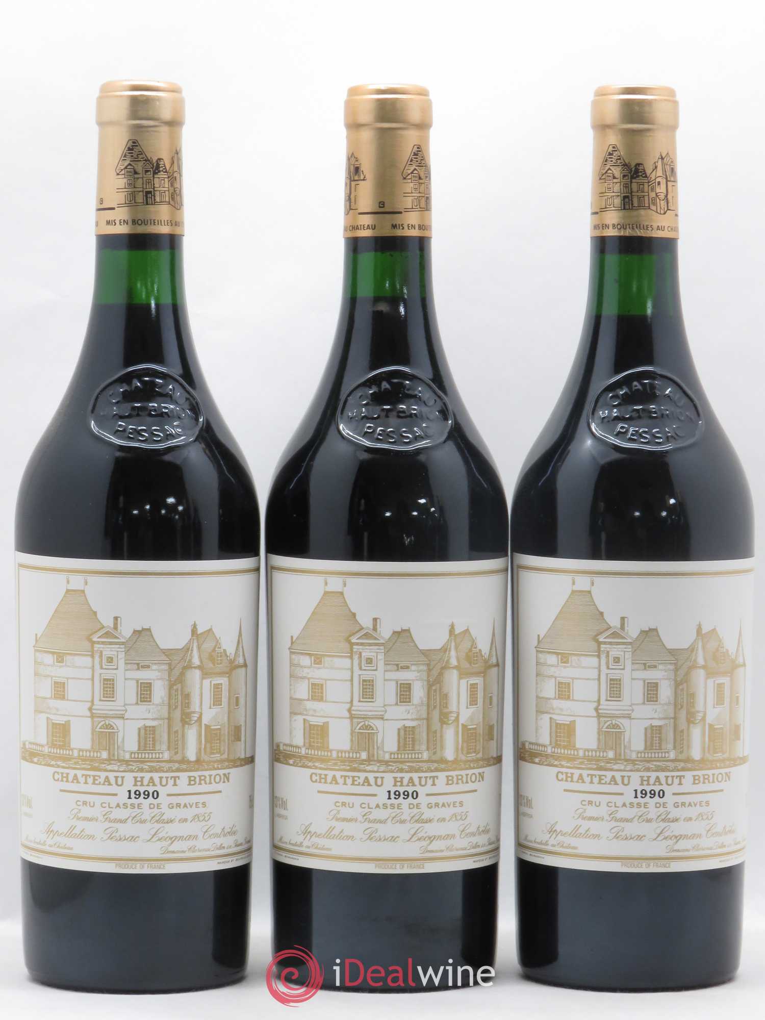 Château Haut Brion 1er Grand Cru Classé 1990 - Lotto di 6 bottiglie - 2