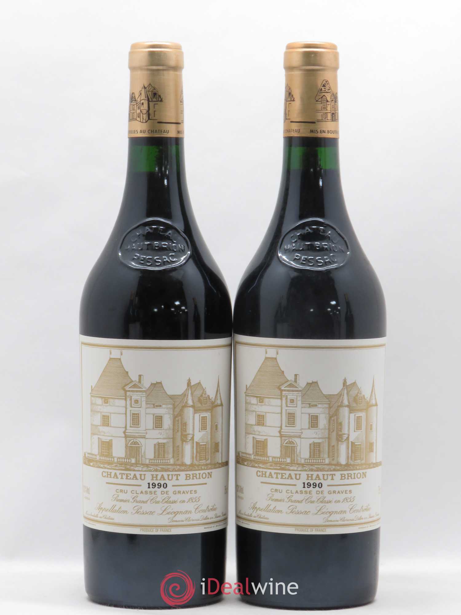 Château Haut Brion 1er Grand Cru Classé 1990 - Lot de 5 bouteilles - 2