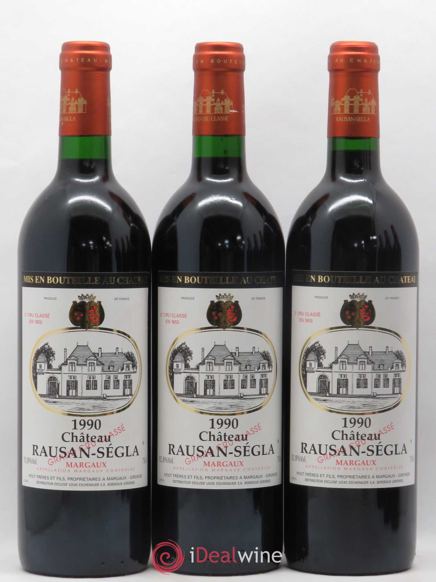 Château Rauzan Ségla Grand Cru Classé 1990 - Lot de 6 bouteilles - 1