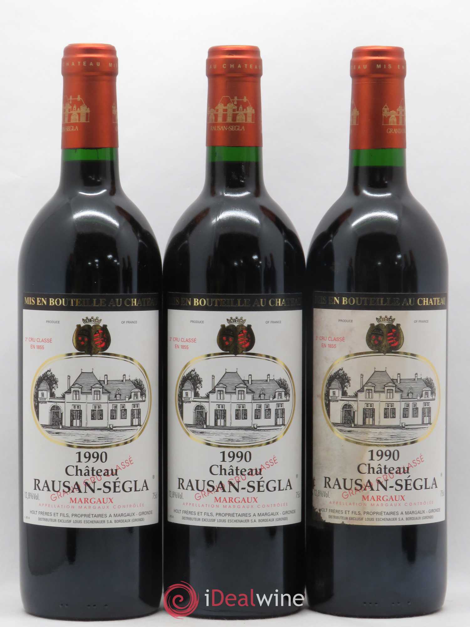 Château Rauzan Ségla Grand Cru Classé 1990 - Lot de 6 bouteilles - 2