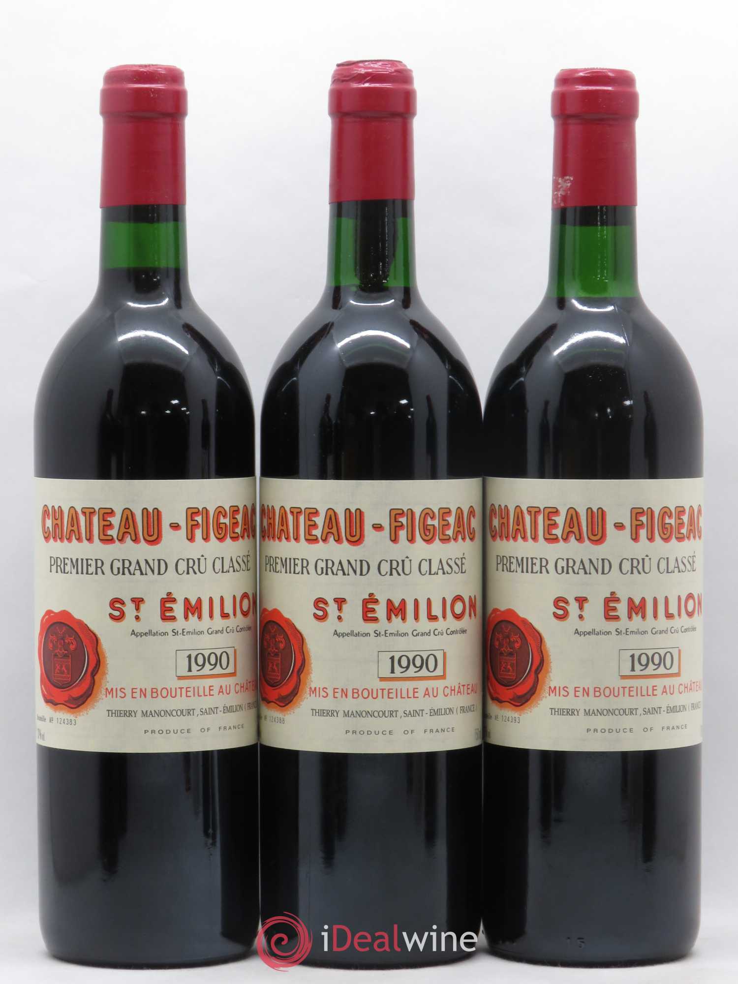 Château Figeac 1er Grand Cru Classé A 1990 - Lot de 6 bouteilles - 2