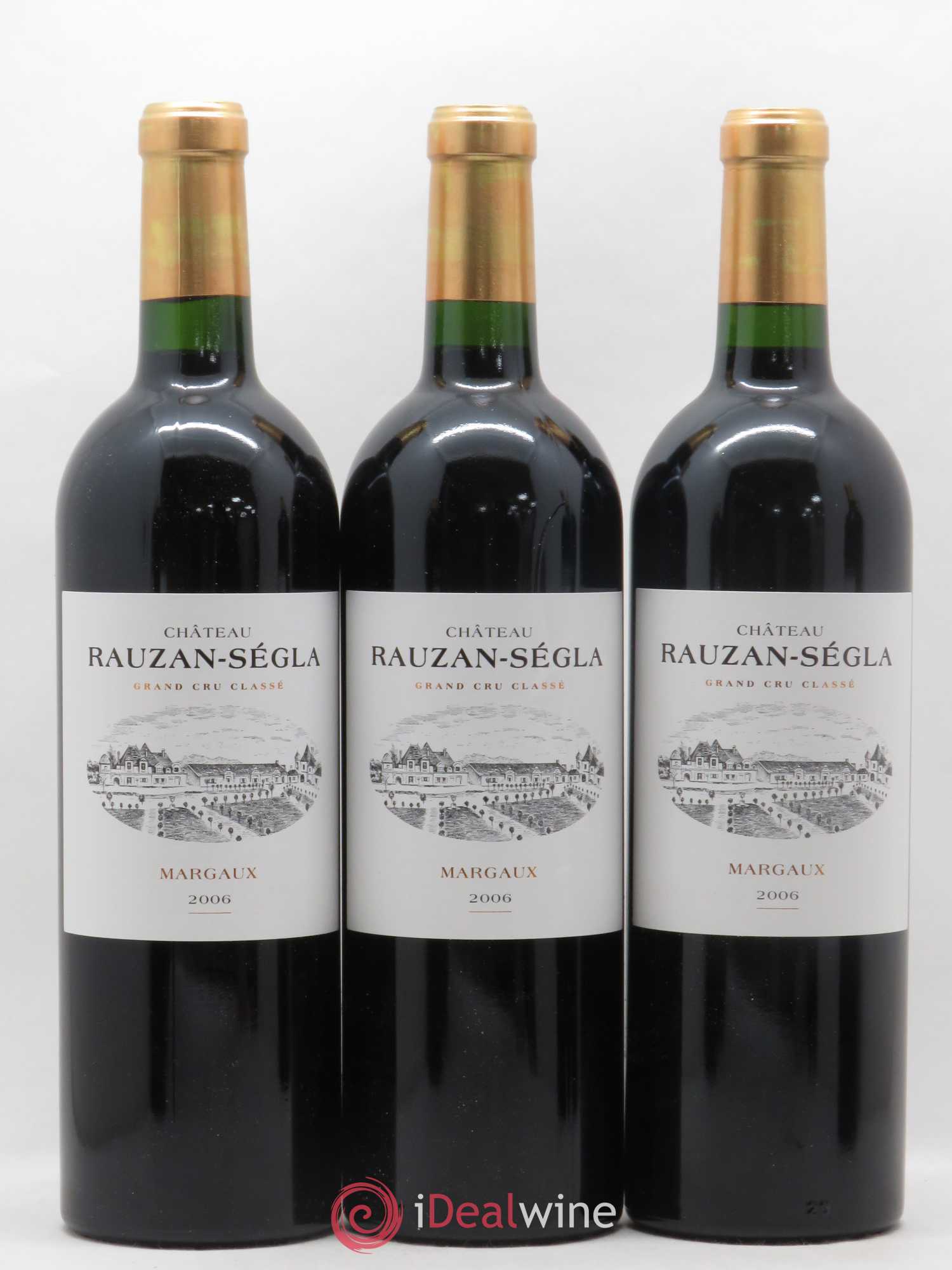 Château Rauzan Ségla Grand Cru Classé 2006 - Lot de 12 bouteilles - 1