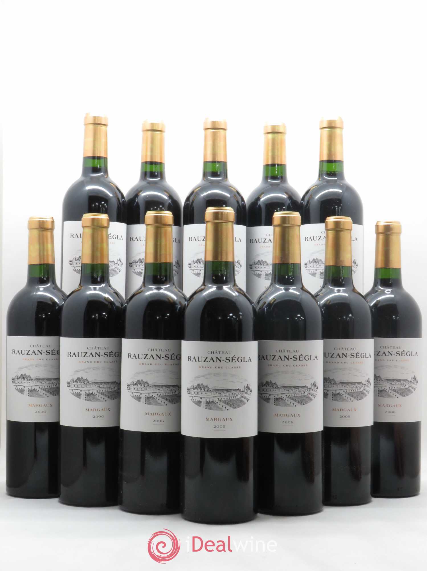 Château Rauzan Ségla Grand Cru Classé 2006 - Lot de 12 bouteilles - 0