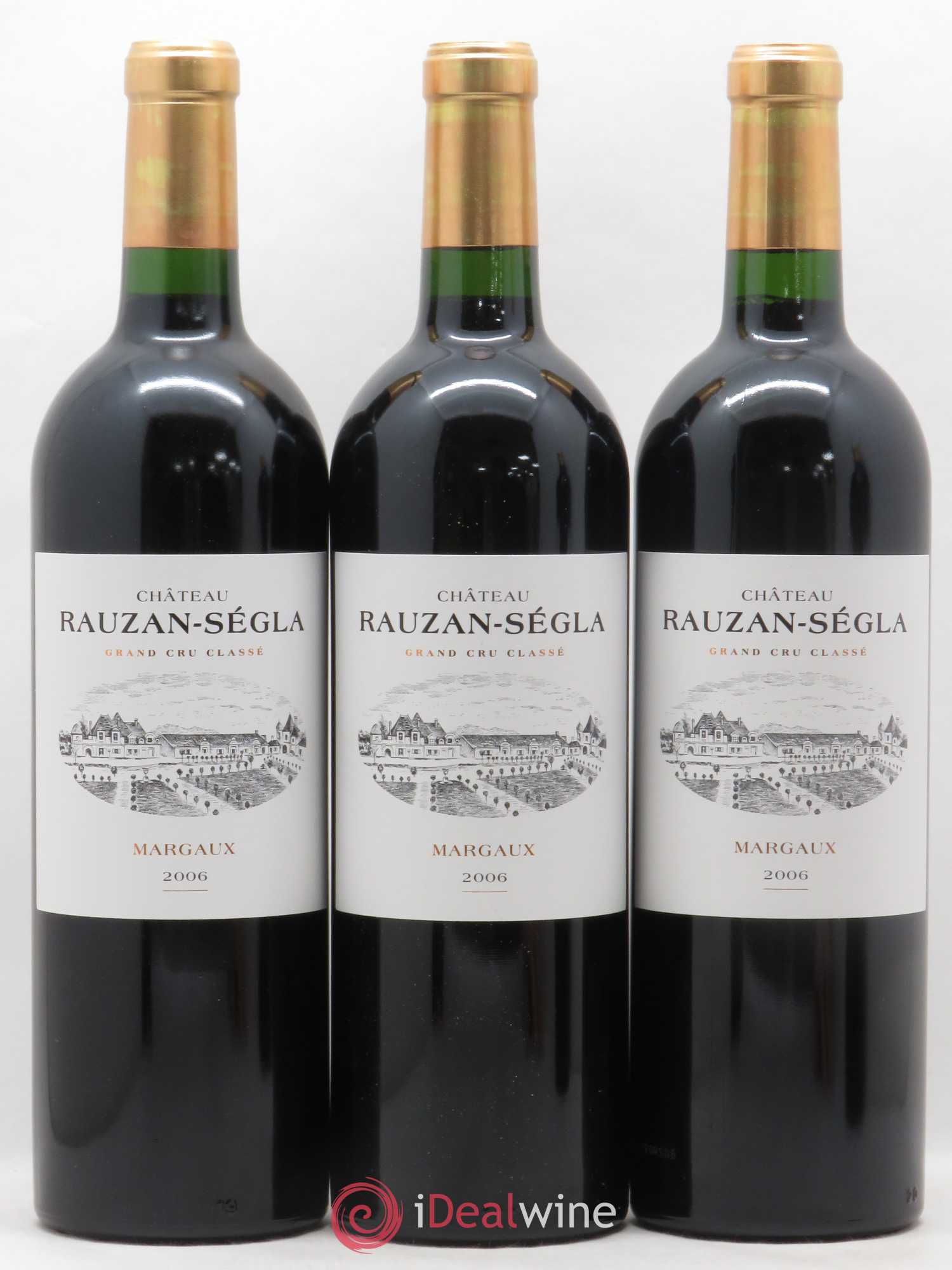 Château Rauzan Ségla Grand Cru Classé 2006 - Lot de 12 bouteilles - 1