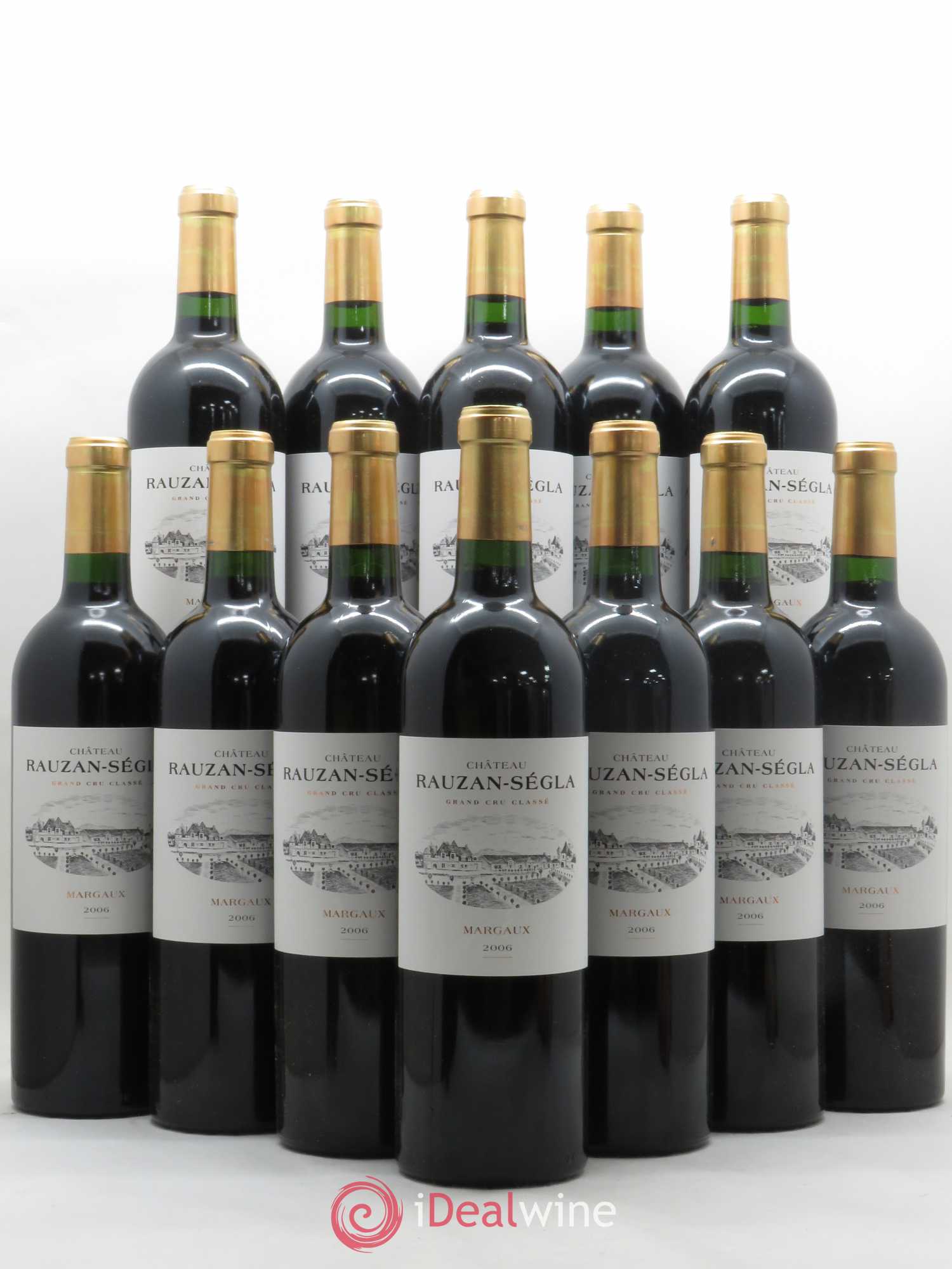 Château Rauzan Ségla Grand Cru Classé 2006 - Lot de 12 bouteilles - 0