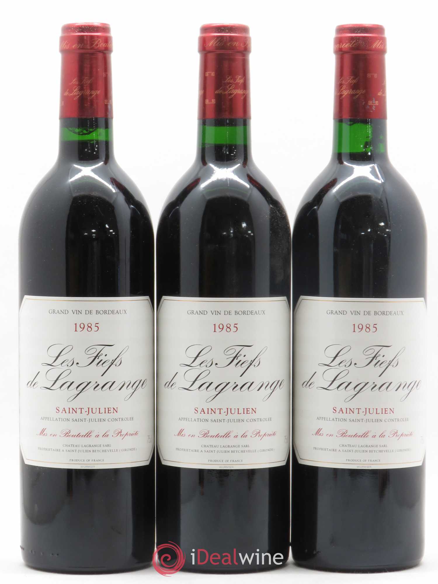Les Fiefs de Lagrange Second Vin 1985 - Lot de 12 bouteilles - 2