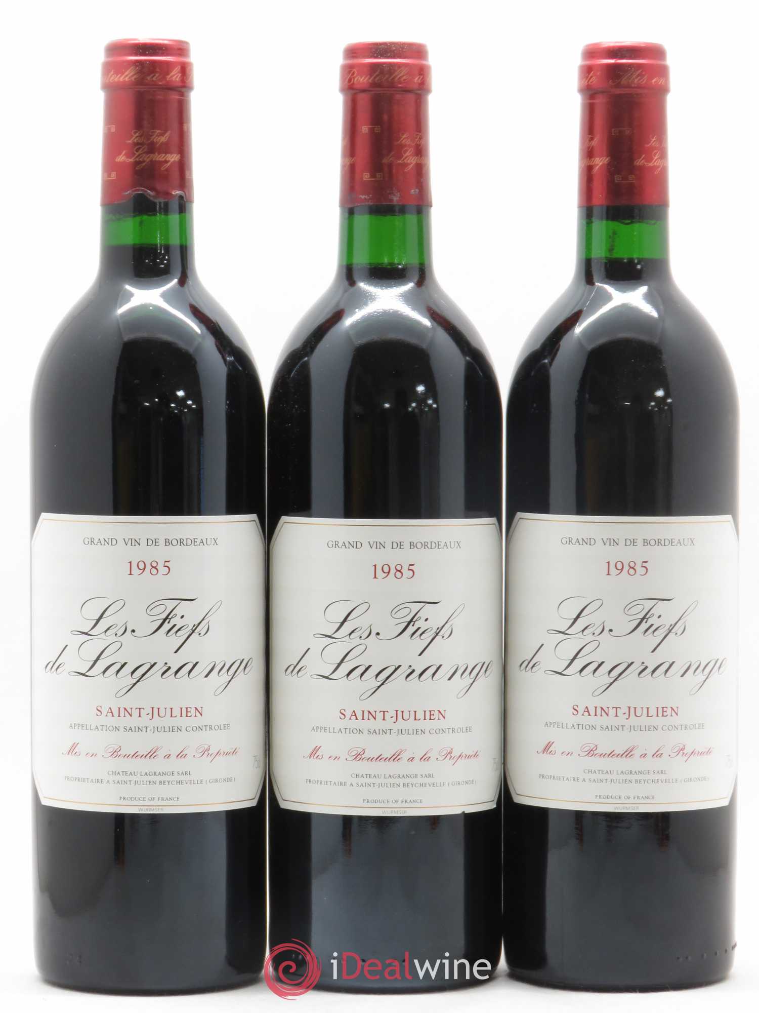 Les Fiefs de Lagrange Second Vin 1985 - Lot de 12 bouteilles - 3