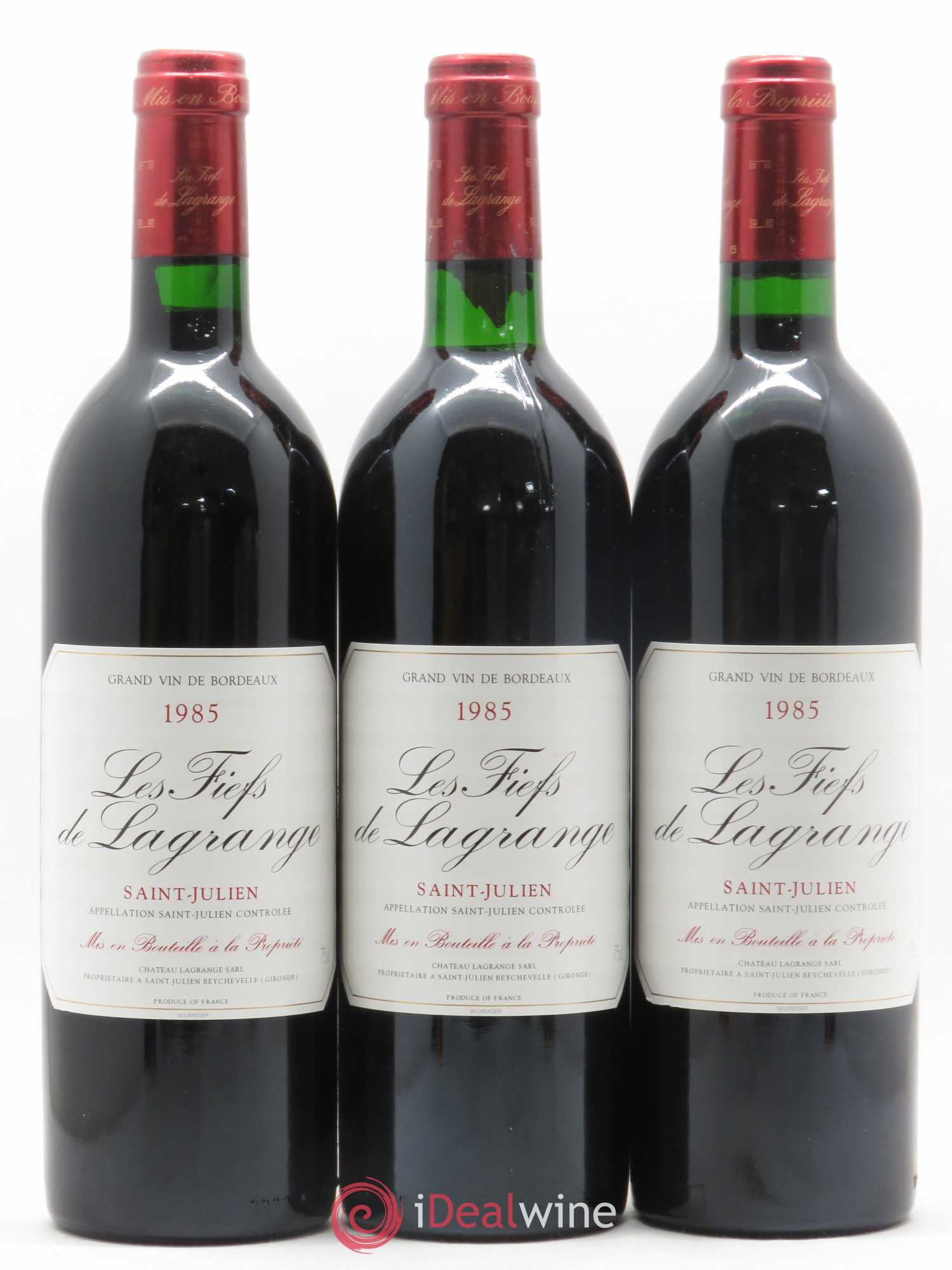 Les Fiefs de Lagrange Second Vin 1985 - Lot de 12 bouteilles - 4