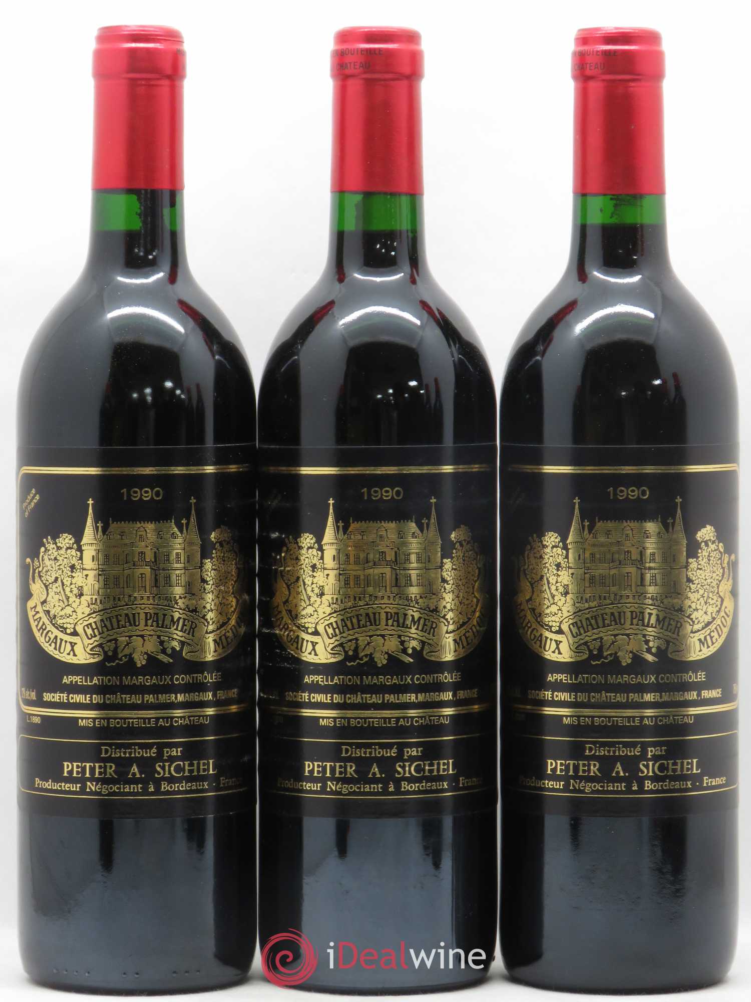 Château Palmer 3ème Grand Cru Classé 1990 - Lot de 6 bouteilles - 2