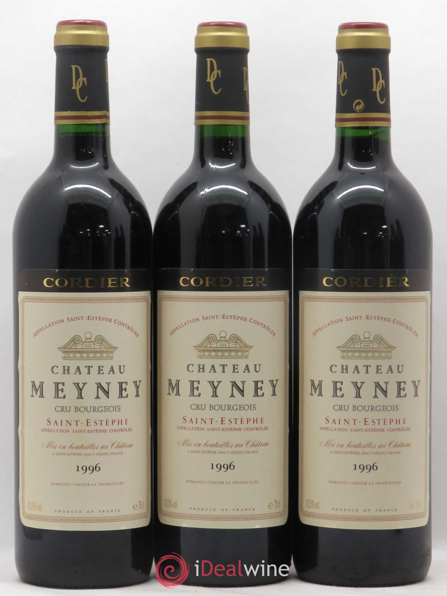 Château Meyney 1996 - Lot de 6 bouteilles - 1