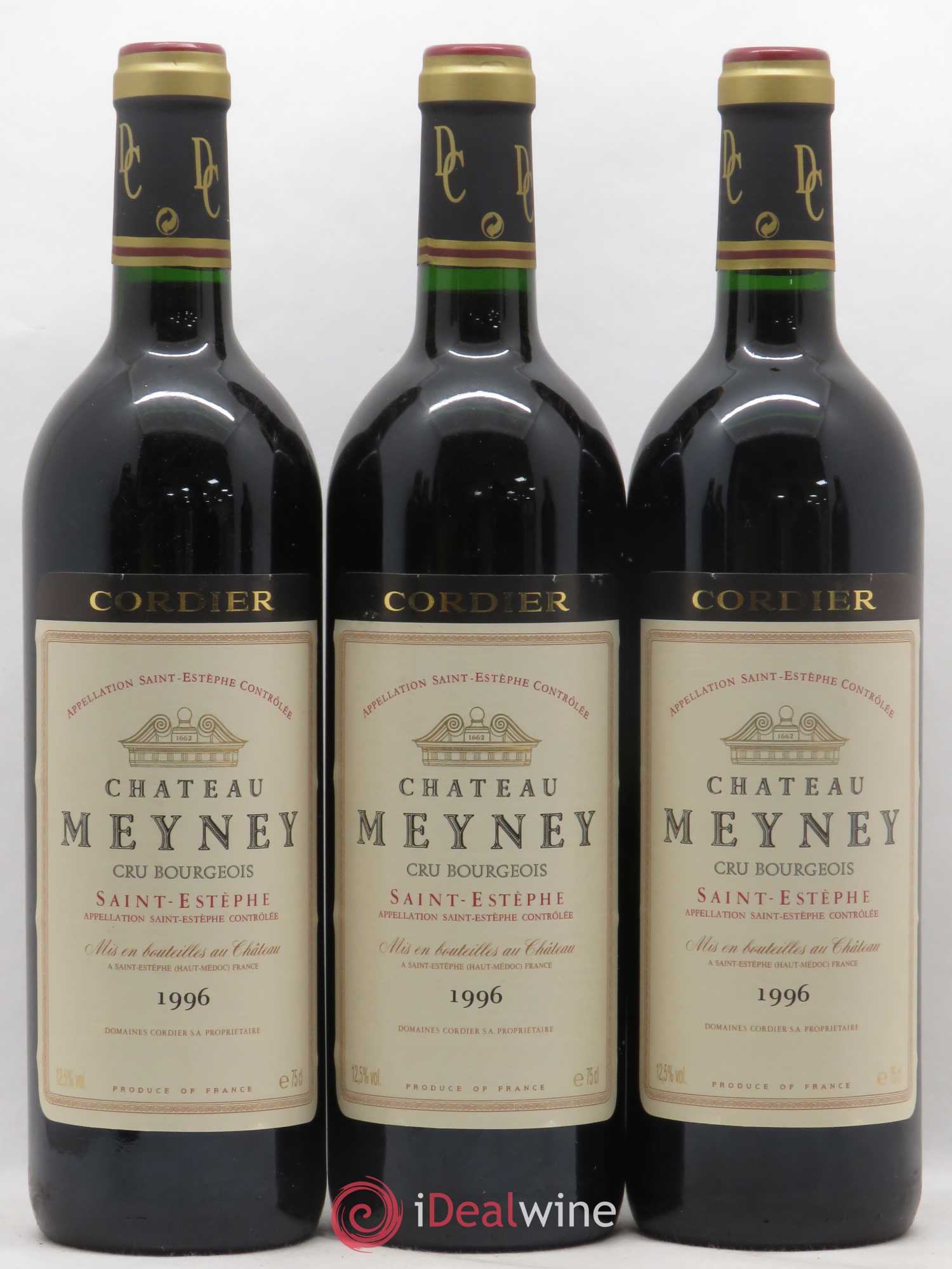Château Meyney 1996 - Lot de 6 bouteilles - 2