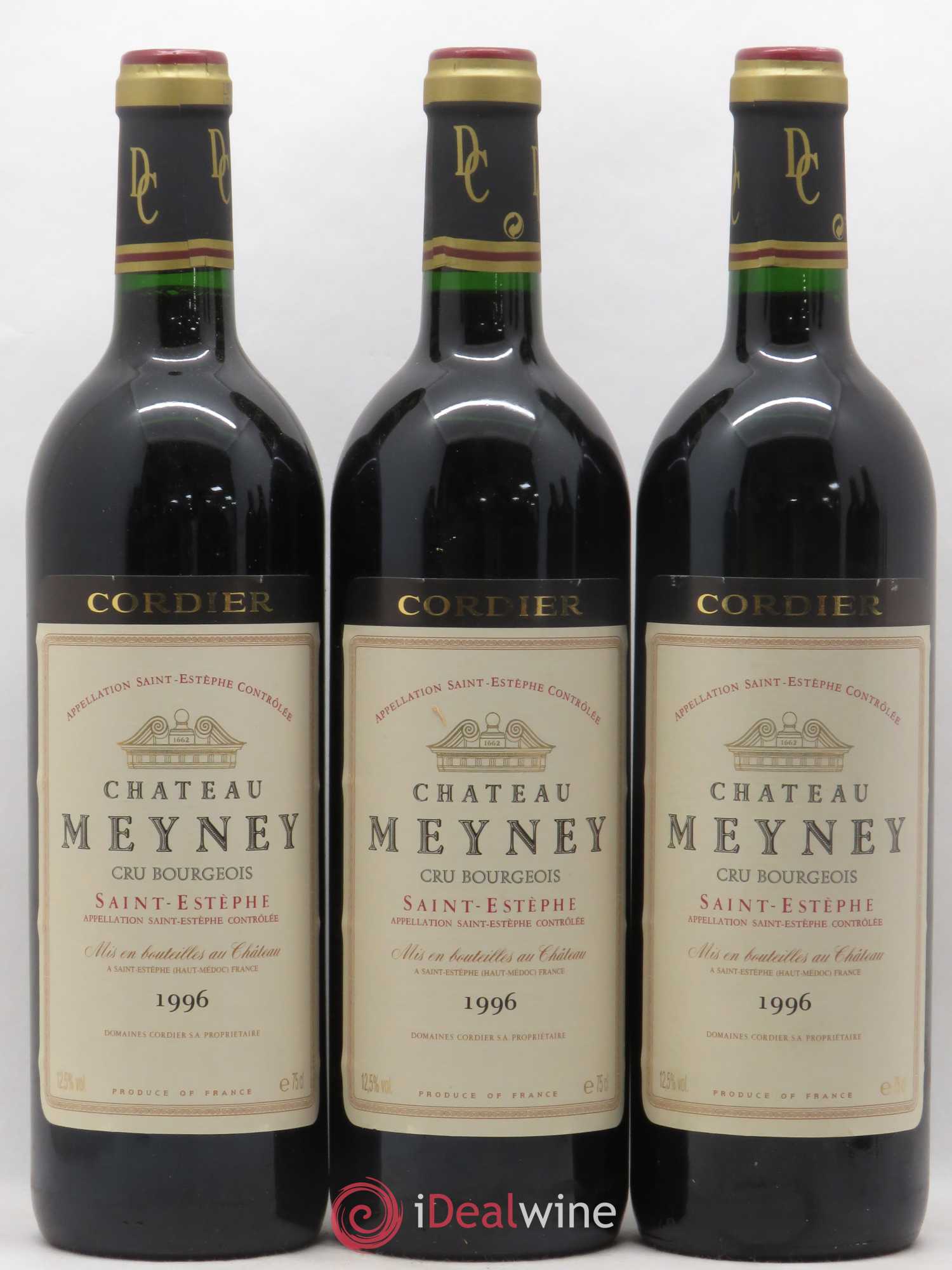 Château Meyney 1996 - Lot de 6 bouteilles - 1
