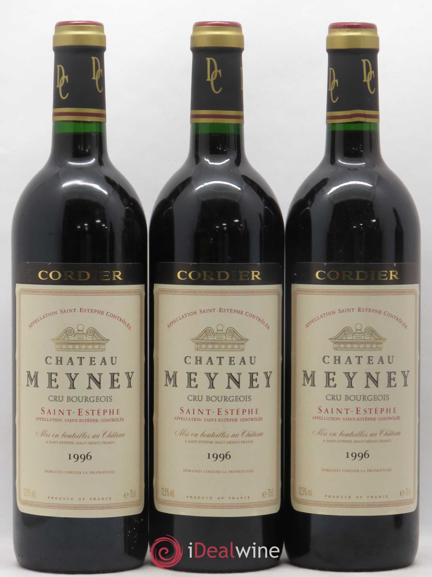 Château Meyney 1996 - Lot de 6 bouteilles - 2