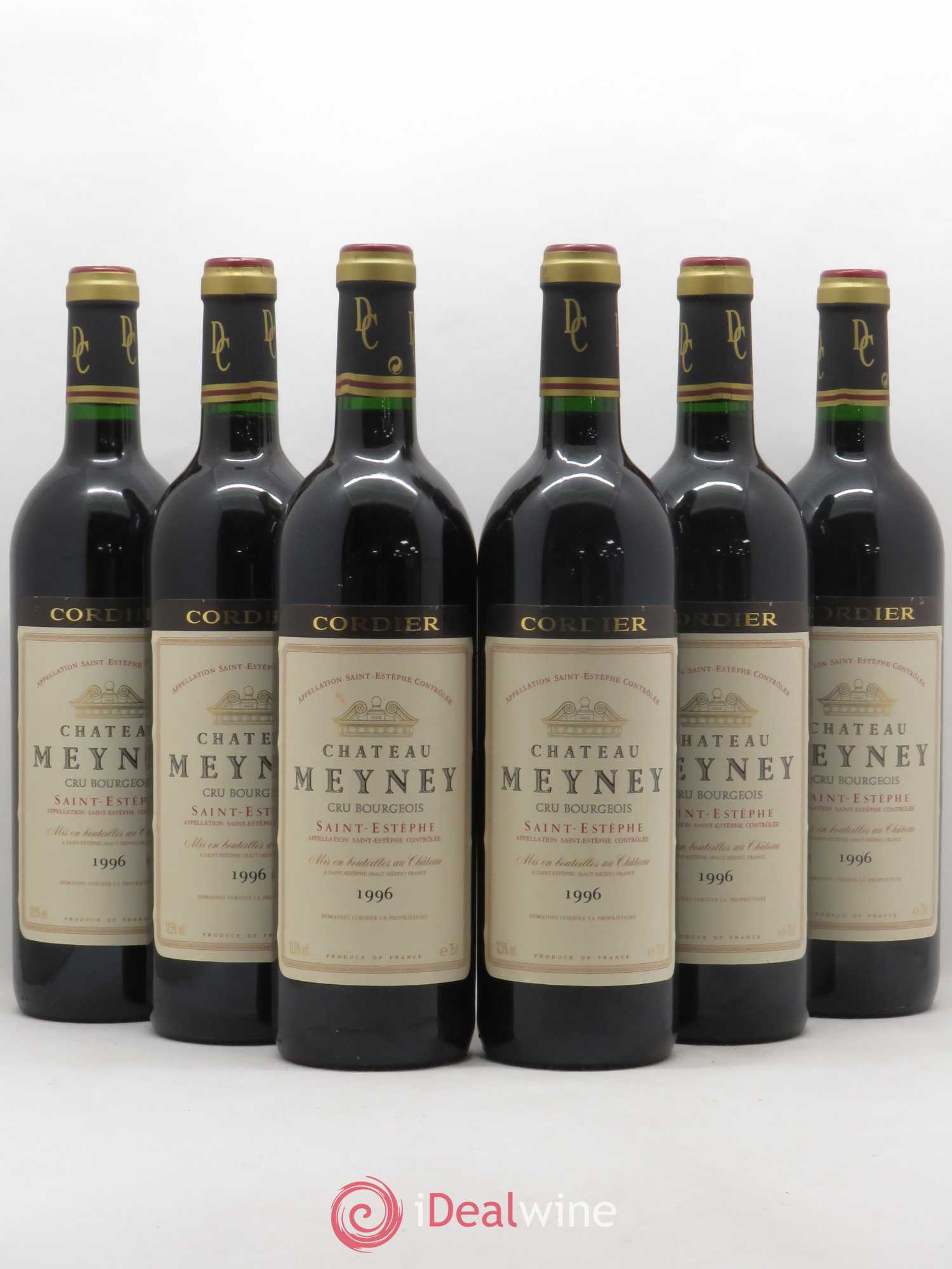 Château Meyney 1996 - Lot de 6 bouteilles - 0