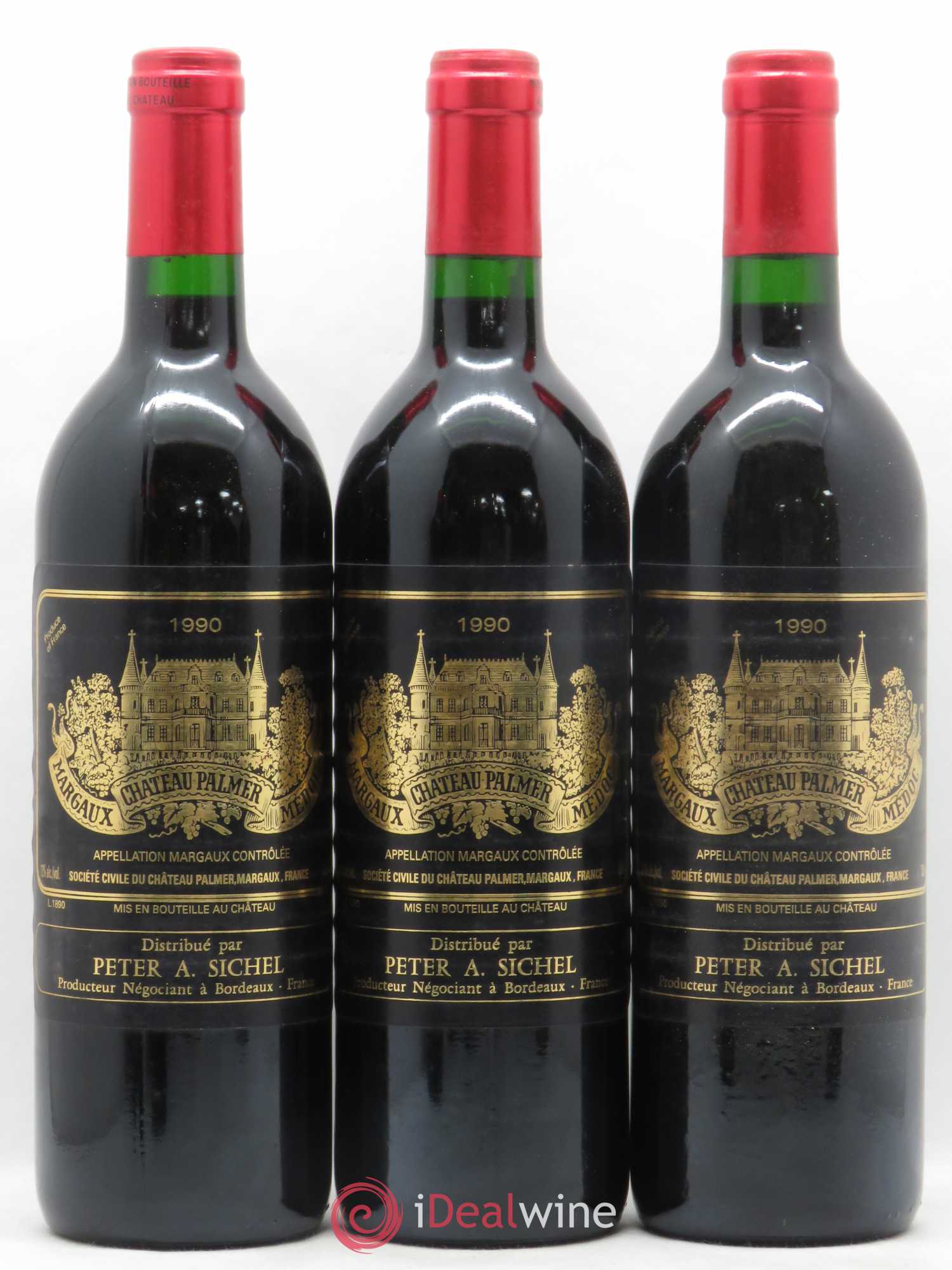 Château Palmer 3ème Grand Cru Classé 1990 - Lot de 6 bouteilles - 2