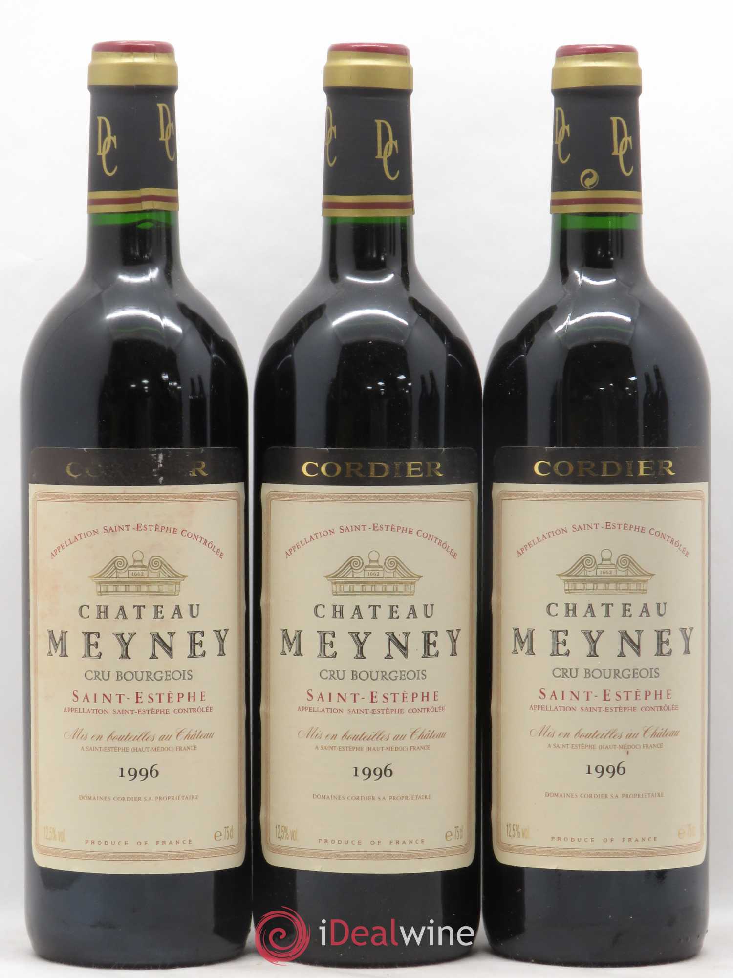 Château Meyney 1996 - Lot de 6 bouteilles - 1