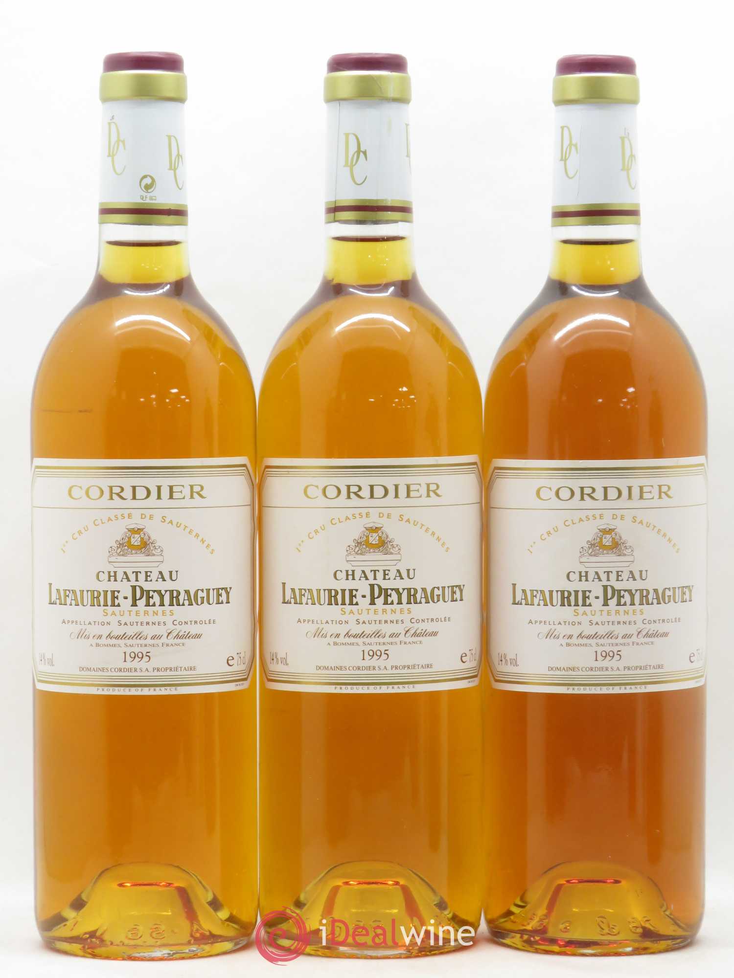 Château Lafaurie-Peyraguey 1er Grand Cru Classé 1995 - Lotto di 6 bottiglie - 2