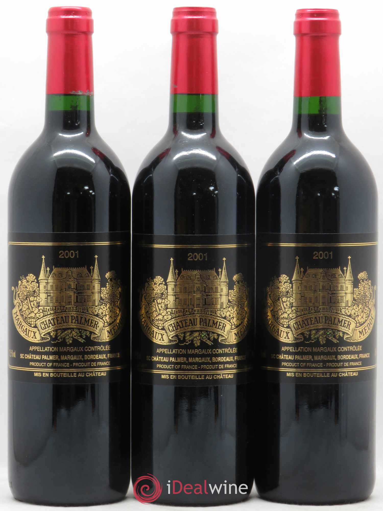 Château Palmer 3ème Grand Cru Classé 2001 - Lot de 12 bouteilles - 3