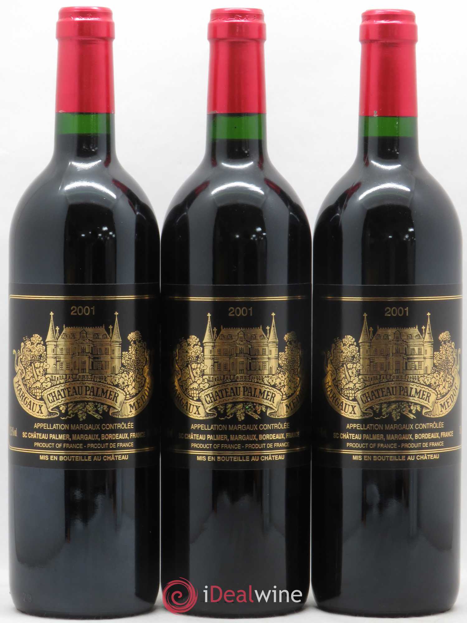 Château Palmer 3ème Grand Cru Classé 2001 - Lot de 12 bouteilles - 5