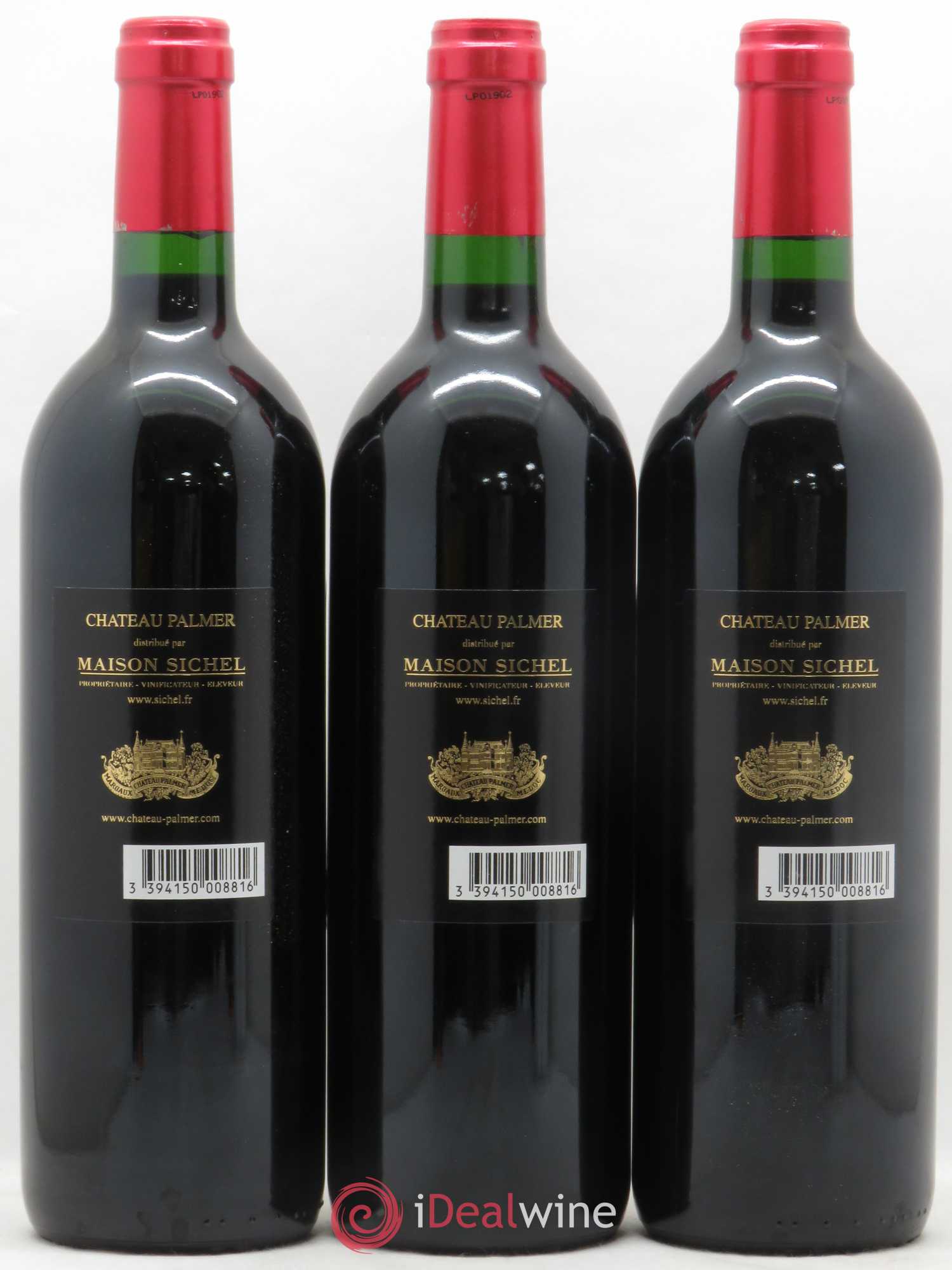 Château Palmer 3ème Grand Cru Classé 2001 - Lot de 12 bouteilles - 6