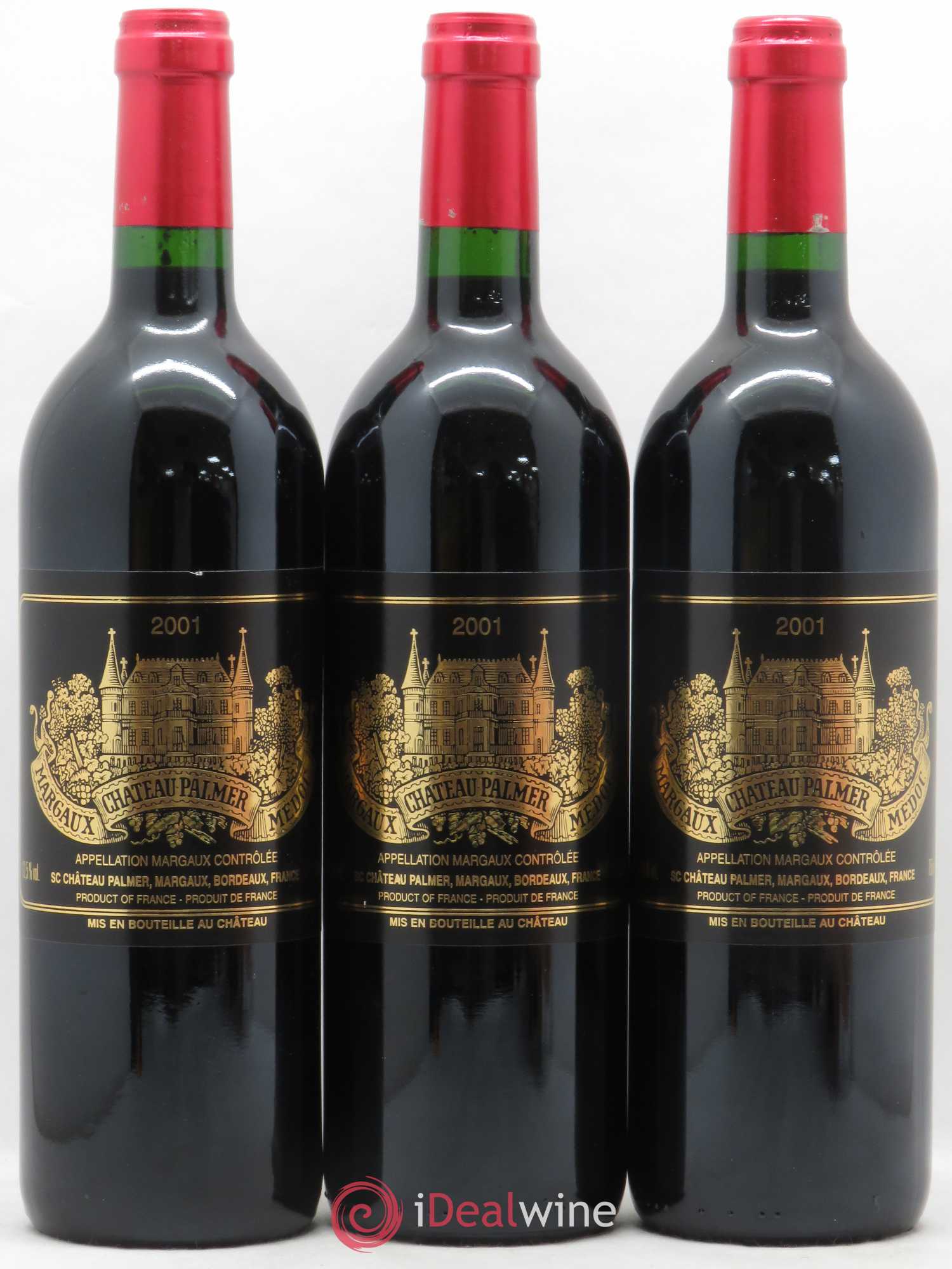 Château Palmer 3ème Grand Cru Classé 2001 - Lot de 12 bouteilles - 7
