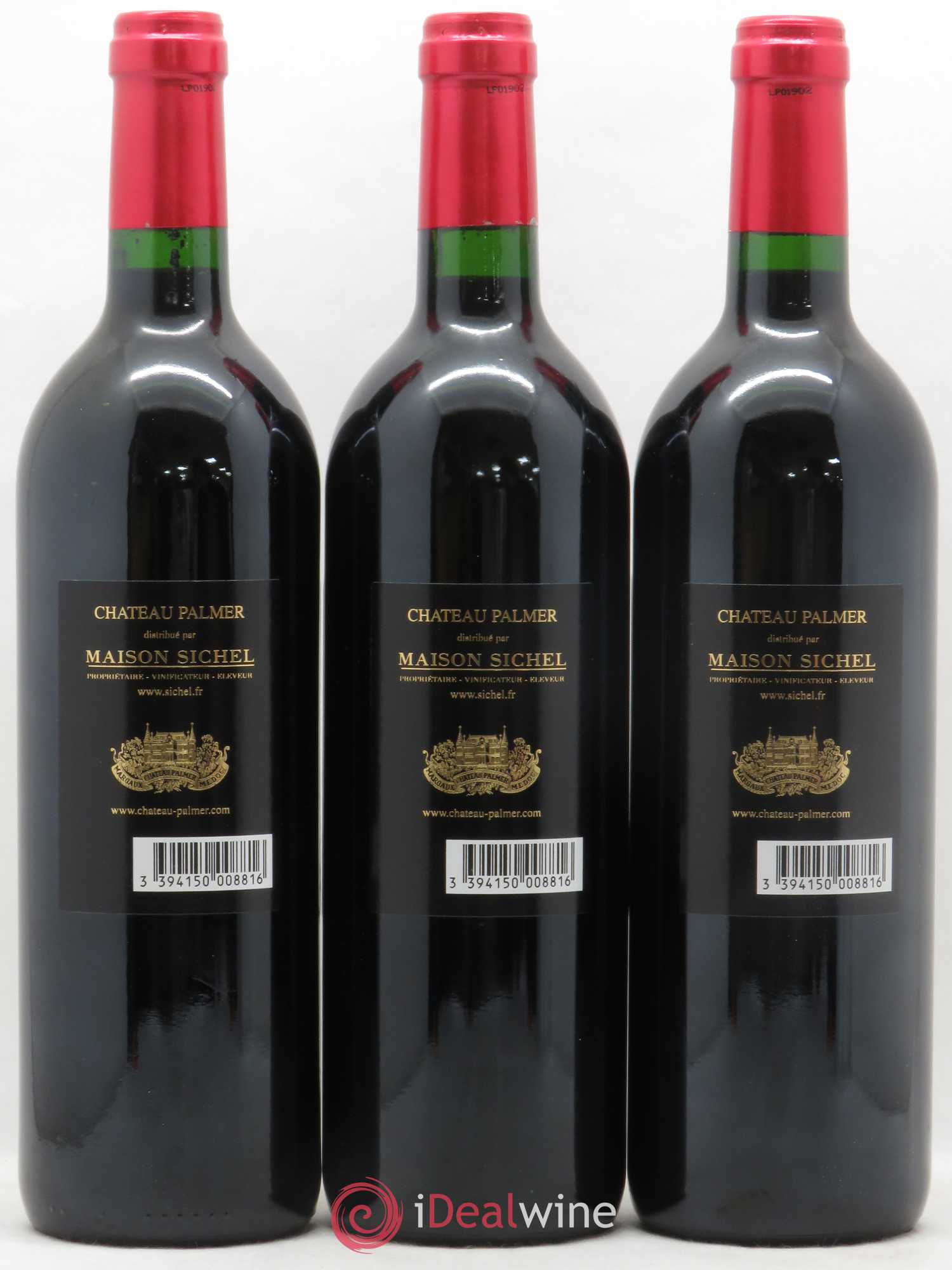 Château Palmer 3ème Grand Cru Classé 2001 - Lot de 12 bouteilles - 8
