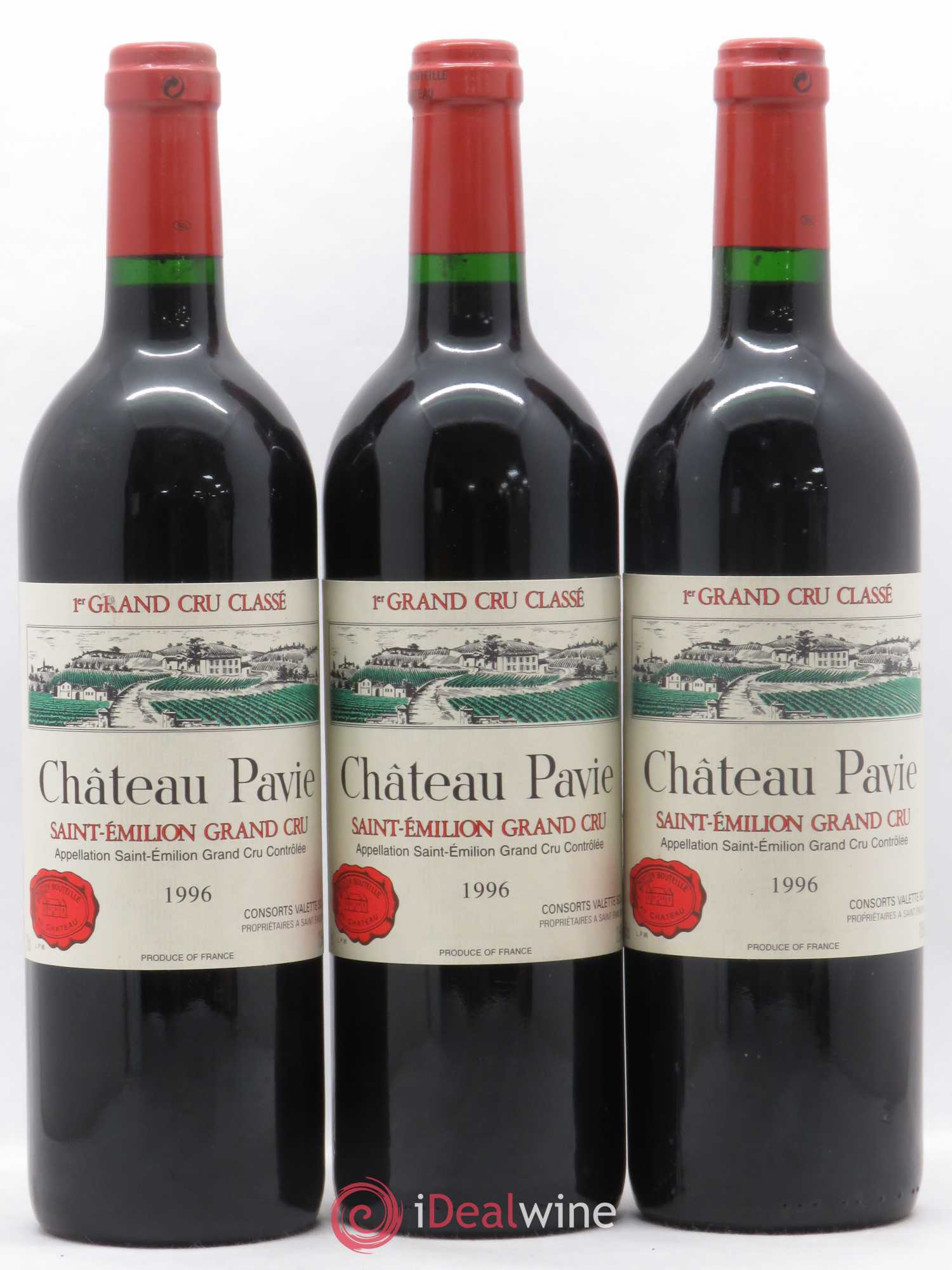 Château Pavie 1er Grand Cru Classé A 1996 - Lot de 12 bouteilles - 3