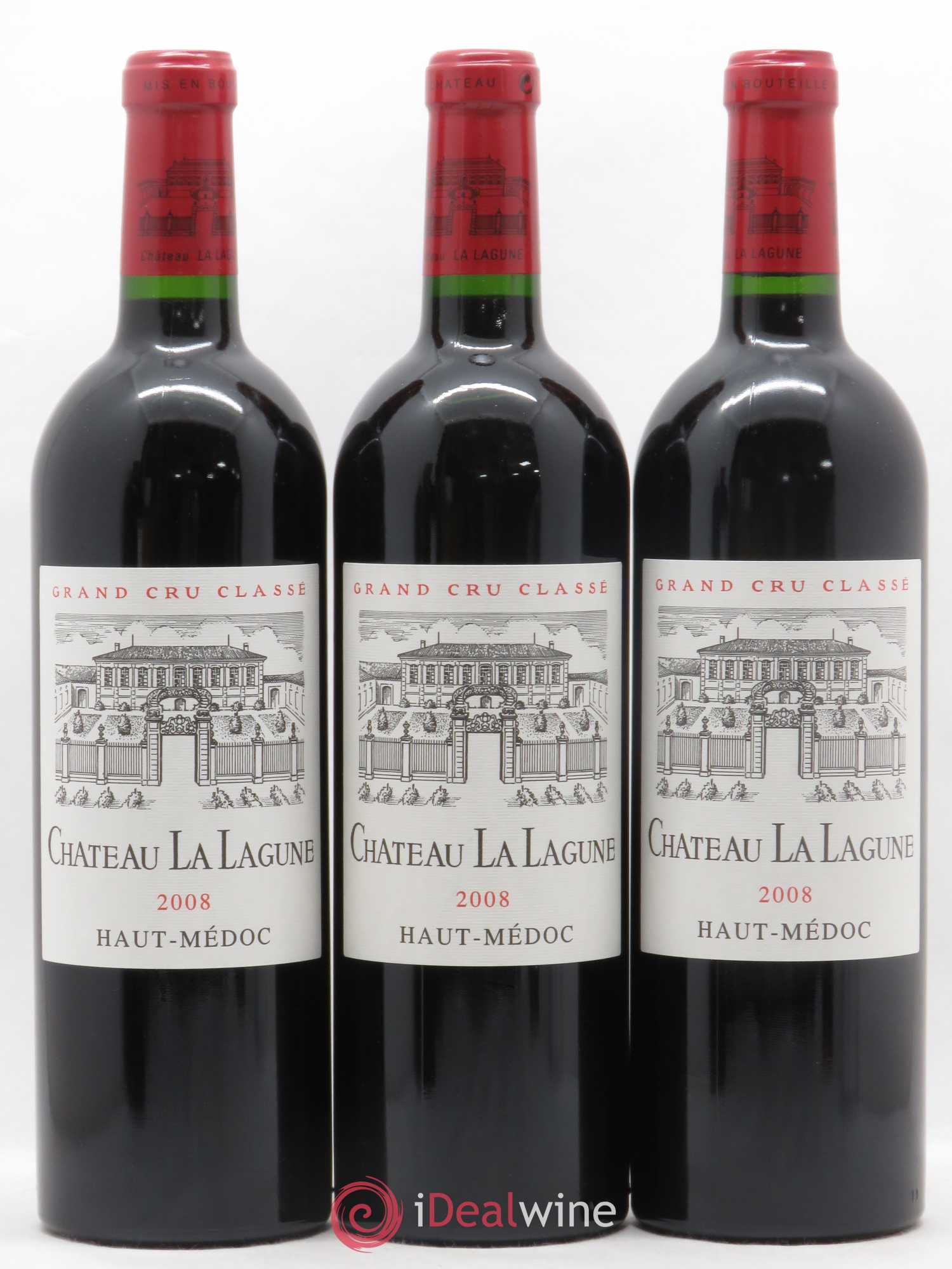 Château la Lagune 3ème Grand Cru Classé 2008 - Lot de 12 bouteilles - 1