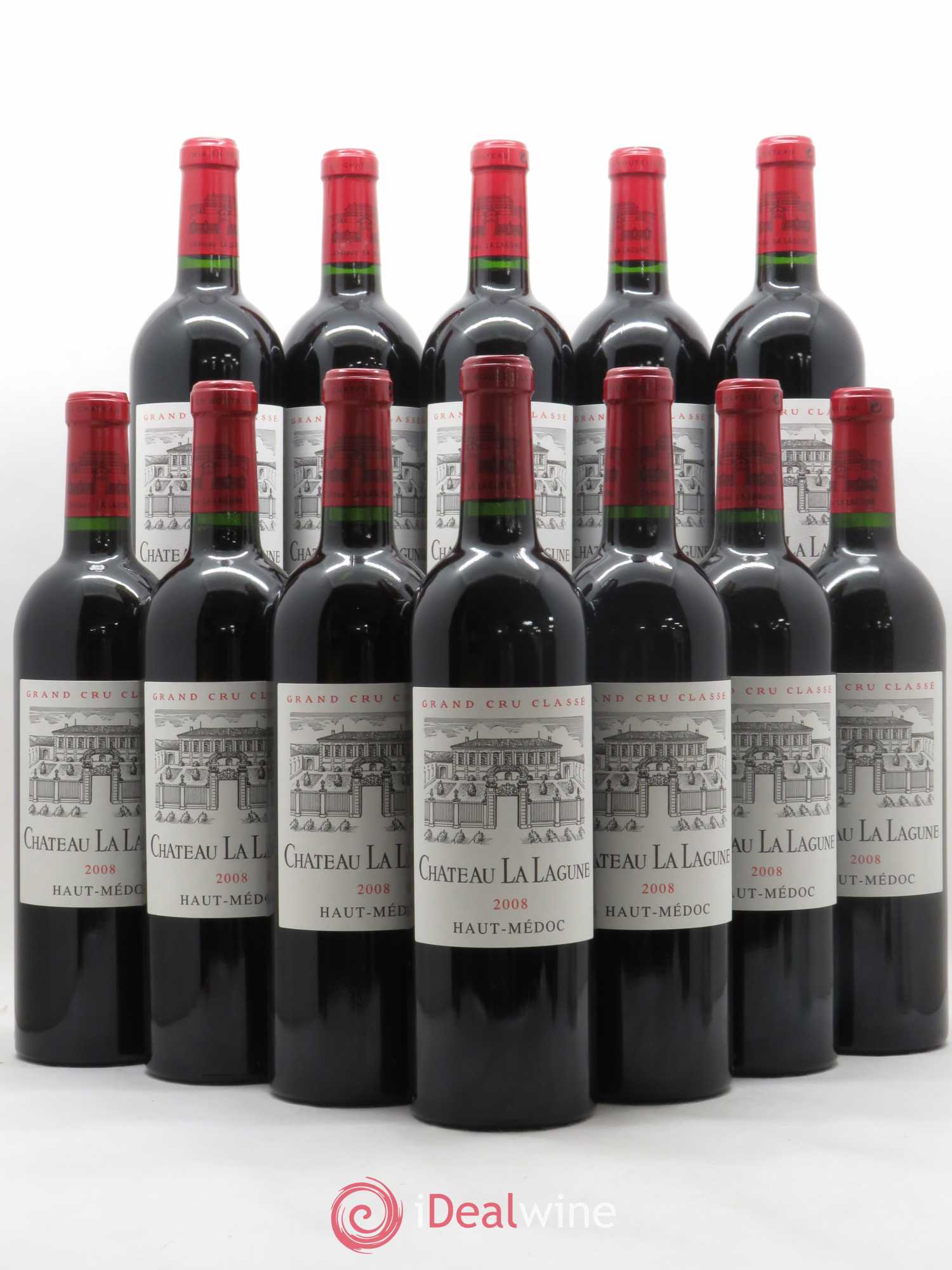 Château la Lagune 3ème Grand Cru Classé 2008 - Lot de 12 bouteilles - 0