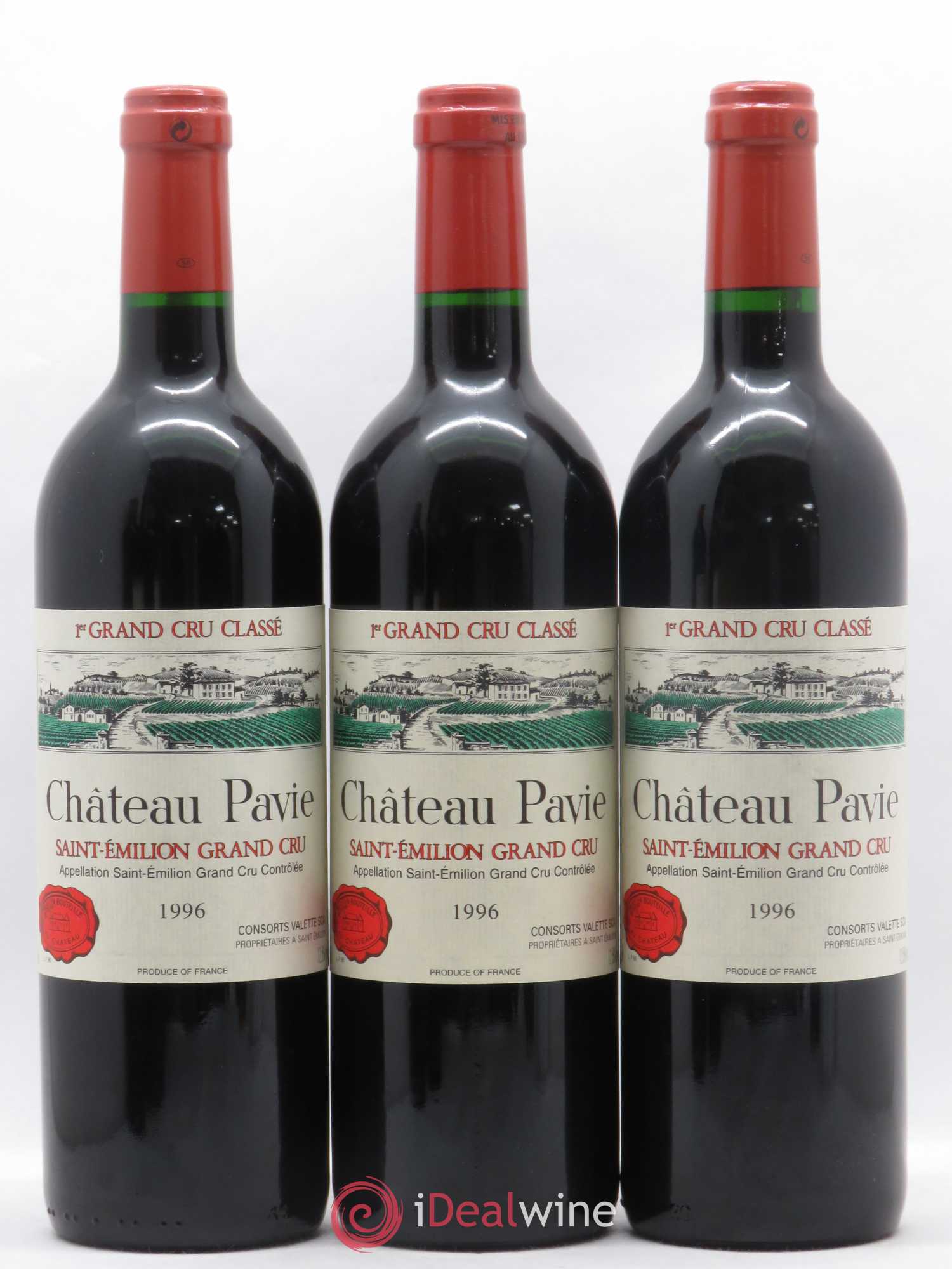 Château Pavie 1er Grand Cru Classé A 1996 - Lot de 12 bouteilles - 3