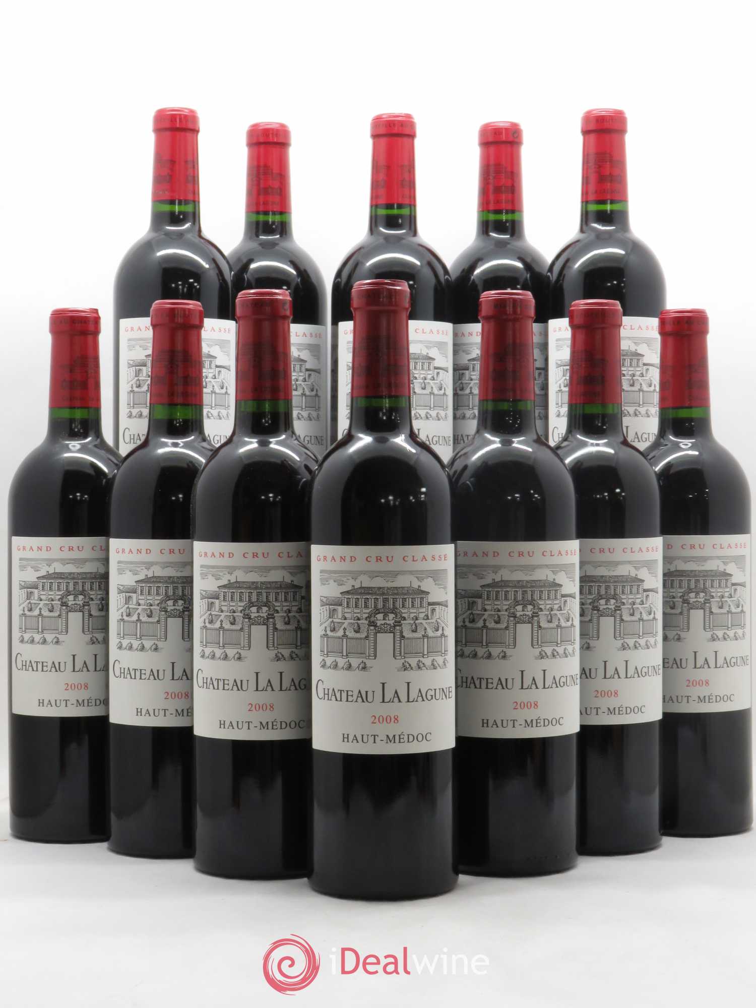 Château la Lagune 3ème Grand Cru Classé 2008 - Lot de 12 bouteilles - 0