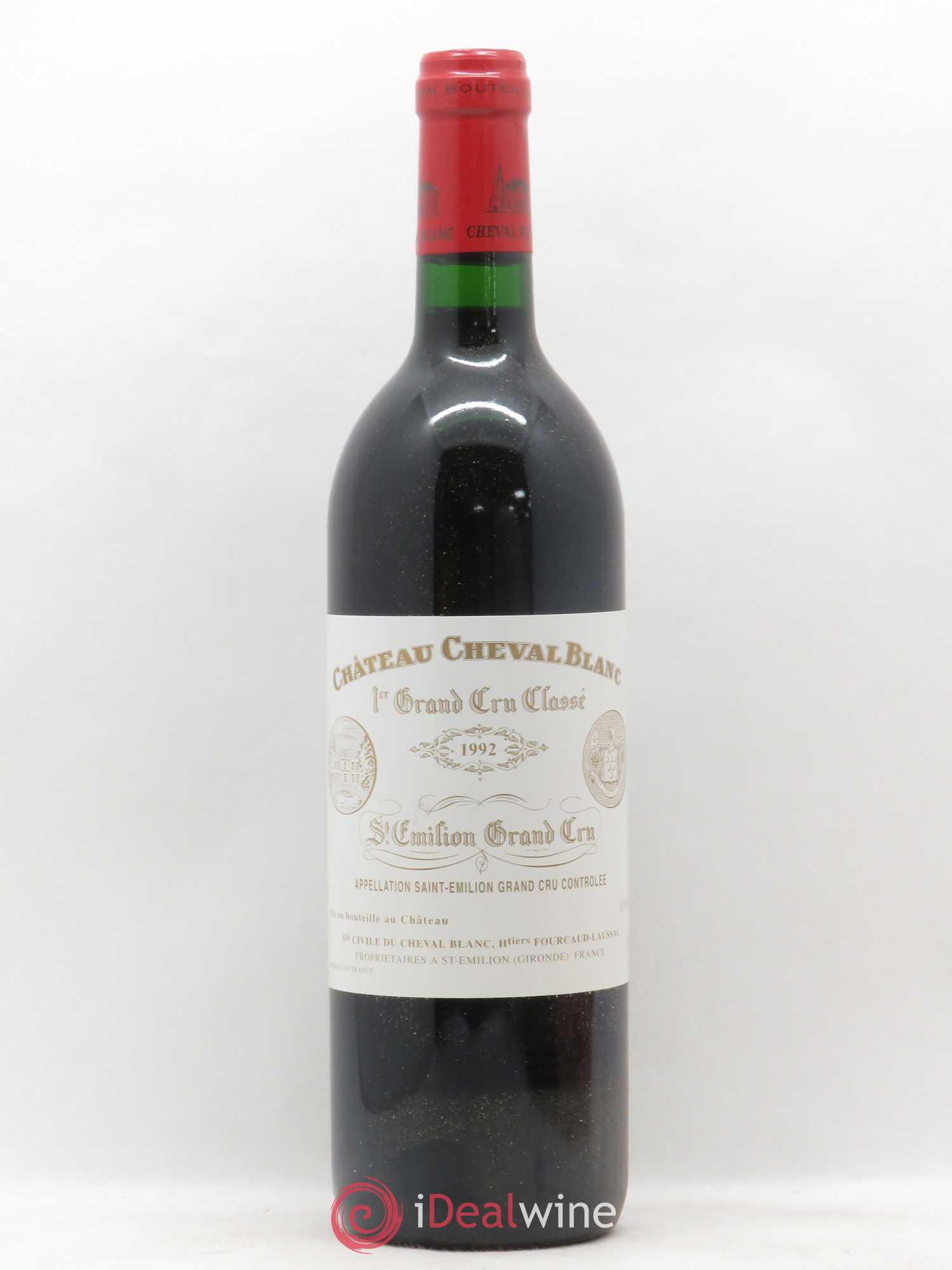 Château Cheval Blanc 1er Grand Cru Classé A 1992 - Lot de 1 bouteille - 0