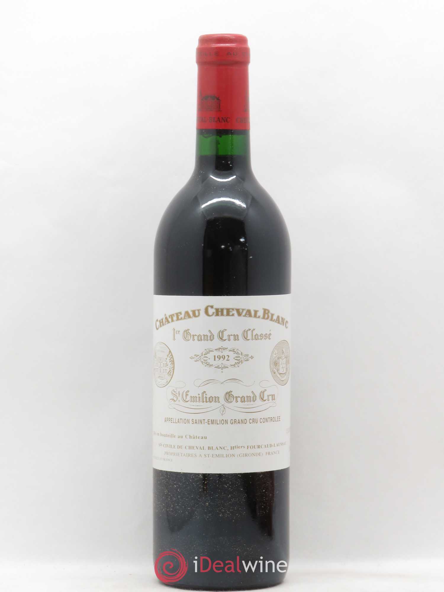 Château Cheval Blanc 1er Grand Cru Classé A 1992 - Lot de 1 bouteille - 0
