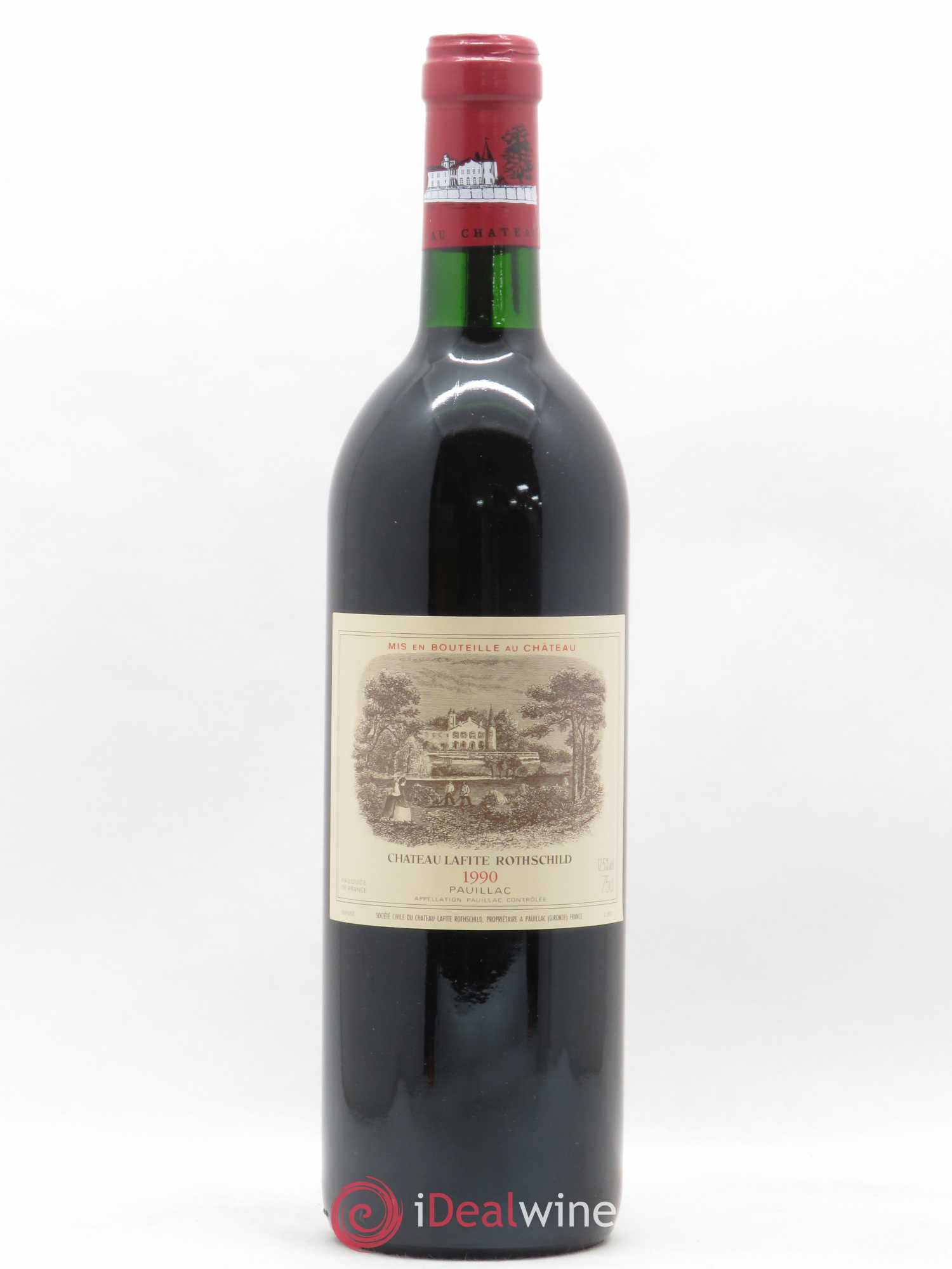 Château Lafite Rothschild 1er Grand Cru Classé 1990 - Lot de 1 bouteille - 0