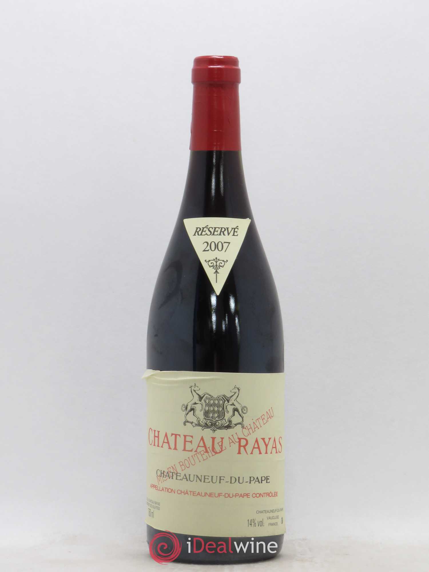 Châteauneuf-du-Pape Château Rayas Emmanuel Reynaud 2007 - Lot de 1 bouteille - 0