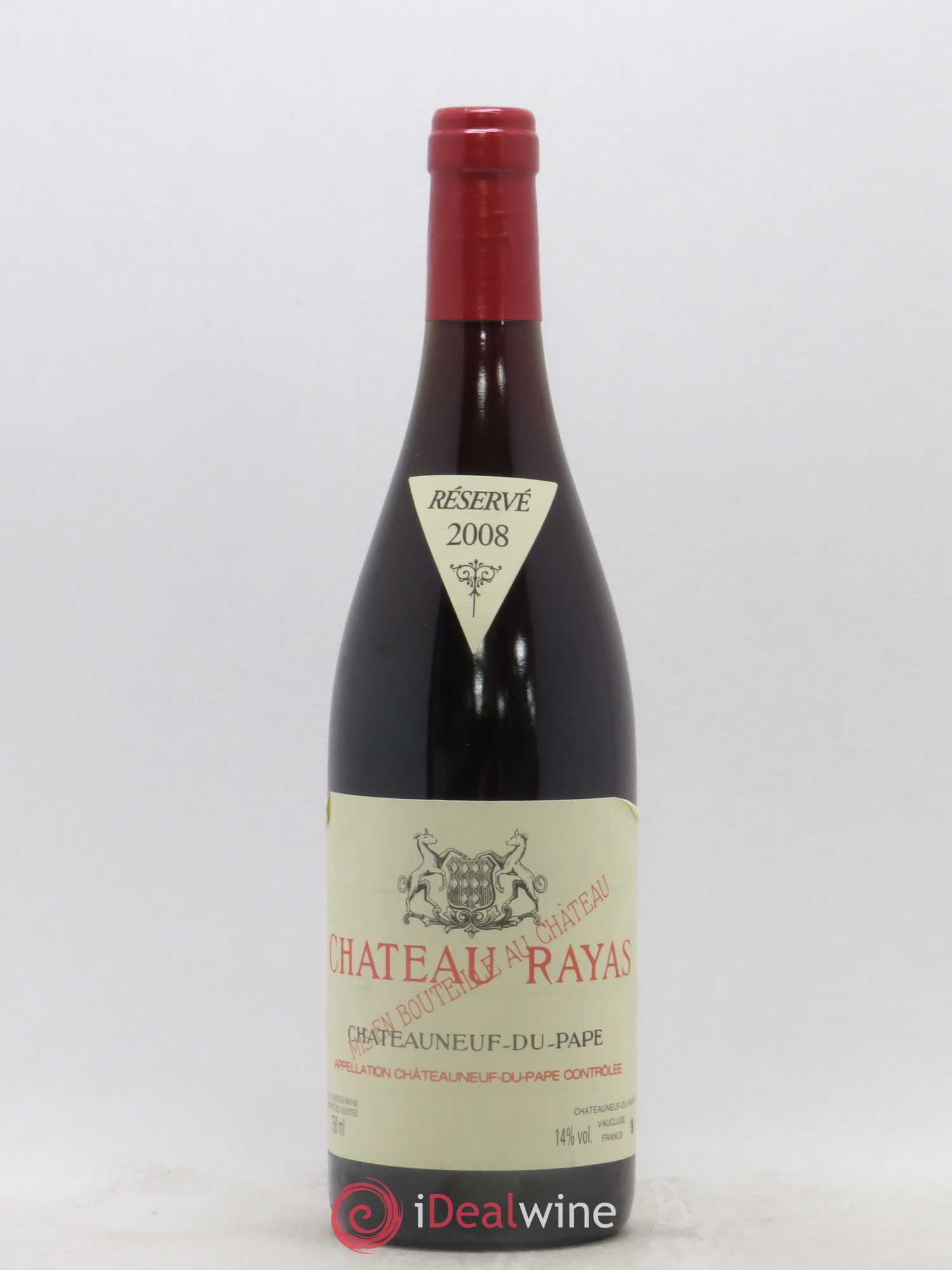 Châteauneuf-du-Pape Château Rayas Emmanuel Reynaud 2008 - Lot de 1 bouteille - 0