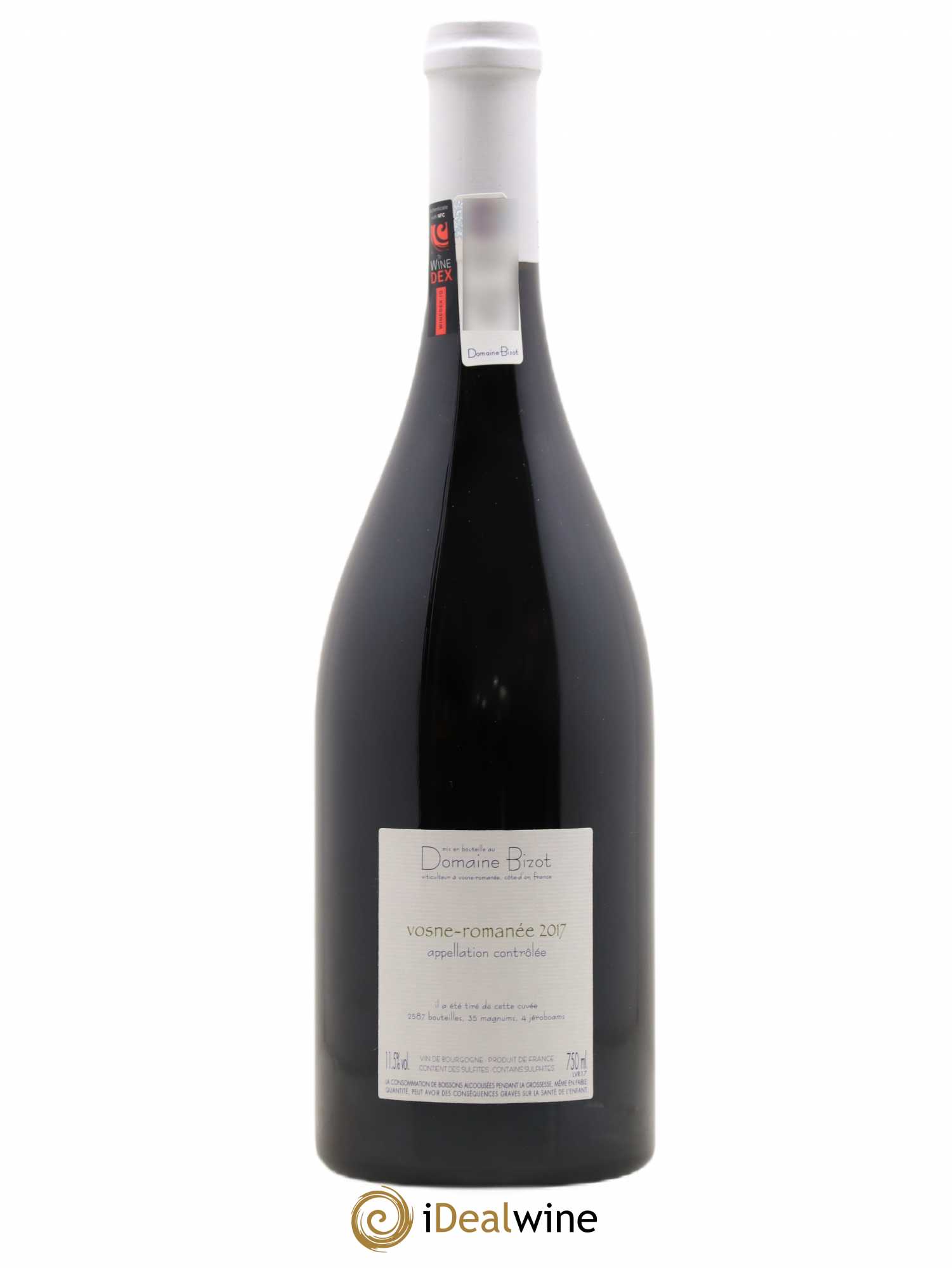 Vosne-Romanée Bizot (Domaine) 2017 - Lot de 1 bouteille - 1