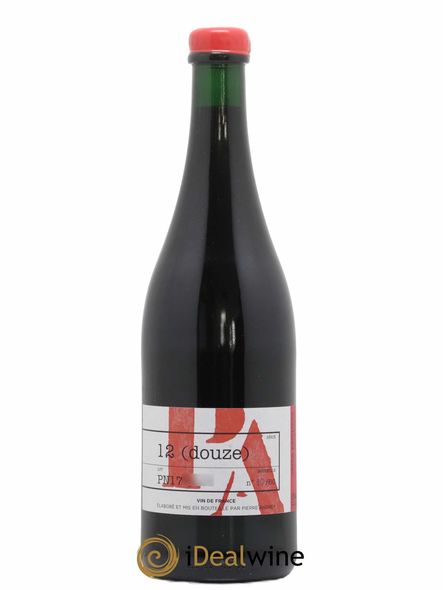 Vin de France 12 (douze) PN 17 Pierre Andrey 2017 - Posten von 1 Flasche - 0