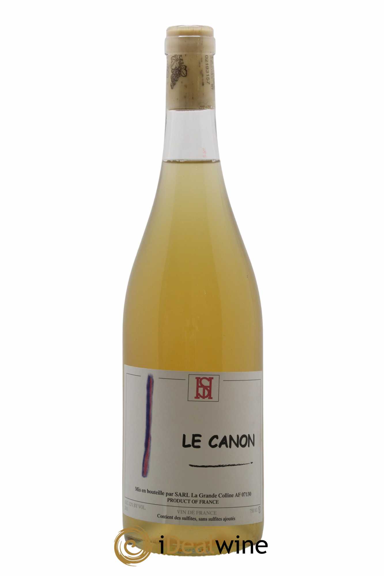 Vin de France Le Canon Hirotake Ooka - Domaine La Grande Colline 2015 - Lot de 1 bouteille - 0