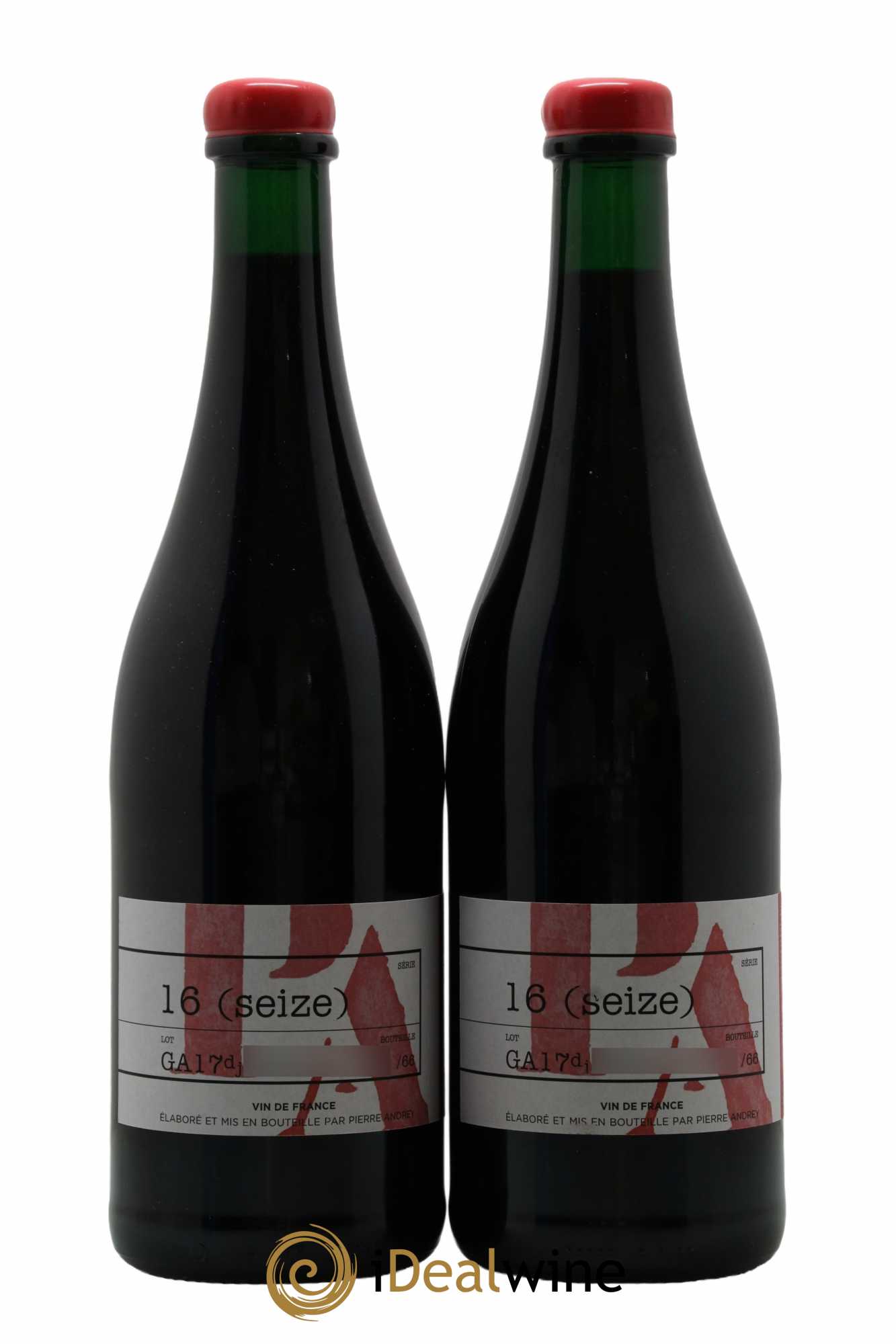 Vin de France Verba Pampinea Gamay Florence Bouleaux et Pierre Andrey 2017 - Lot de 2 bouteilles - 0