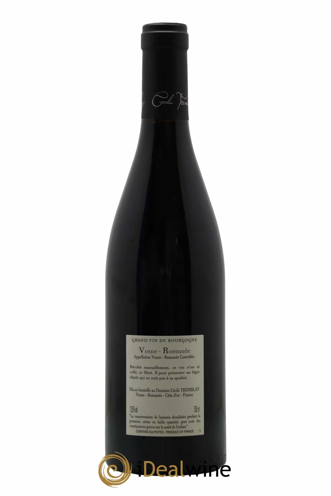 Vosne-Romanée Vieilles Vignes Cécile Tremblay 2019 - Lot of 1 bottle - 1