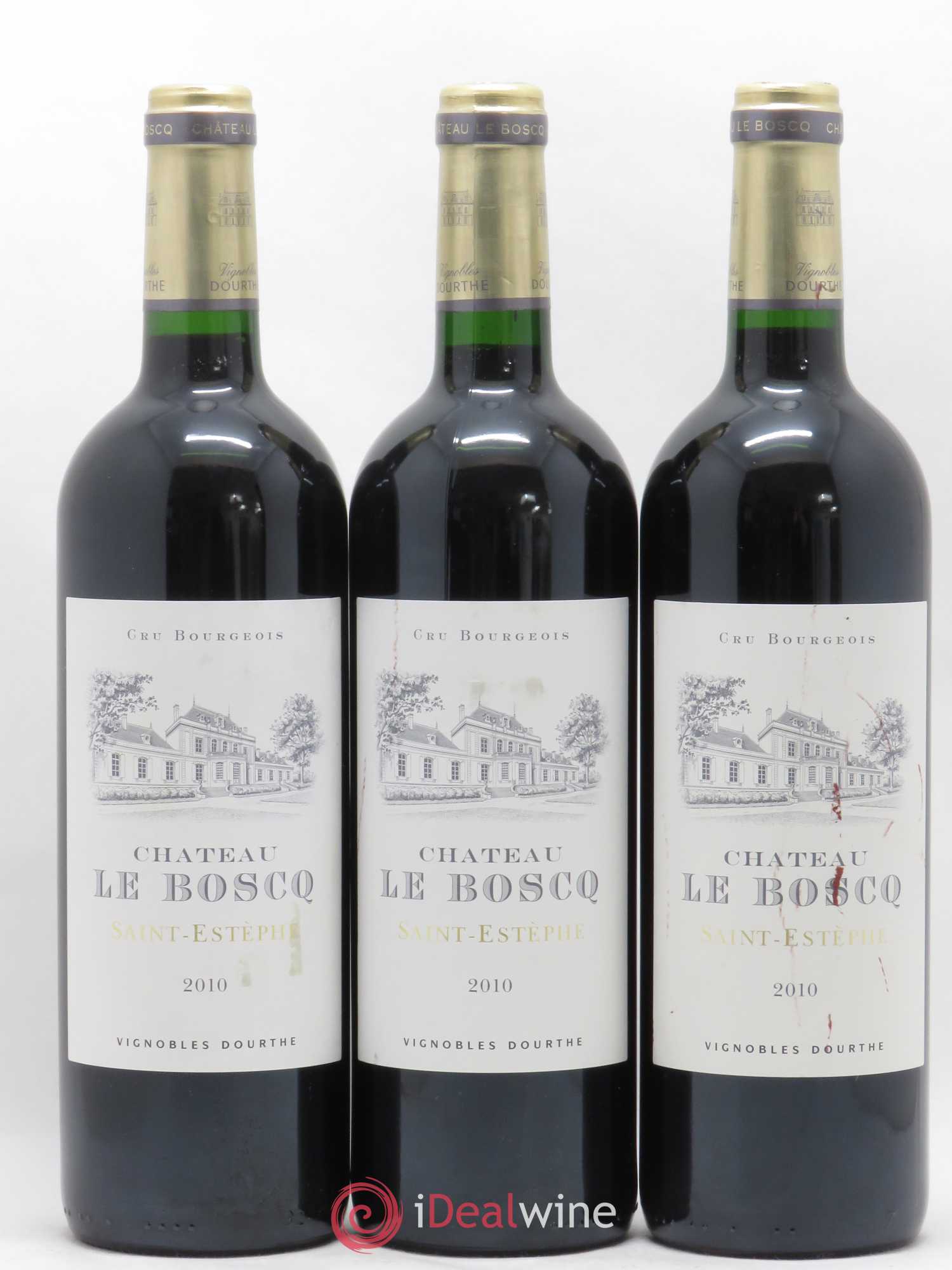 Château le Boscq Cru Bourgeois 2010 - Lot de 6 bouteilles - 1