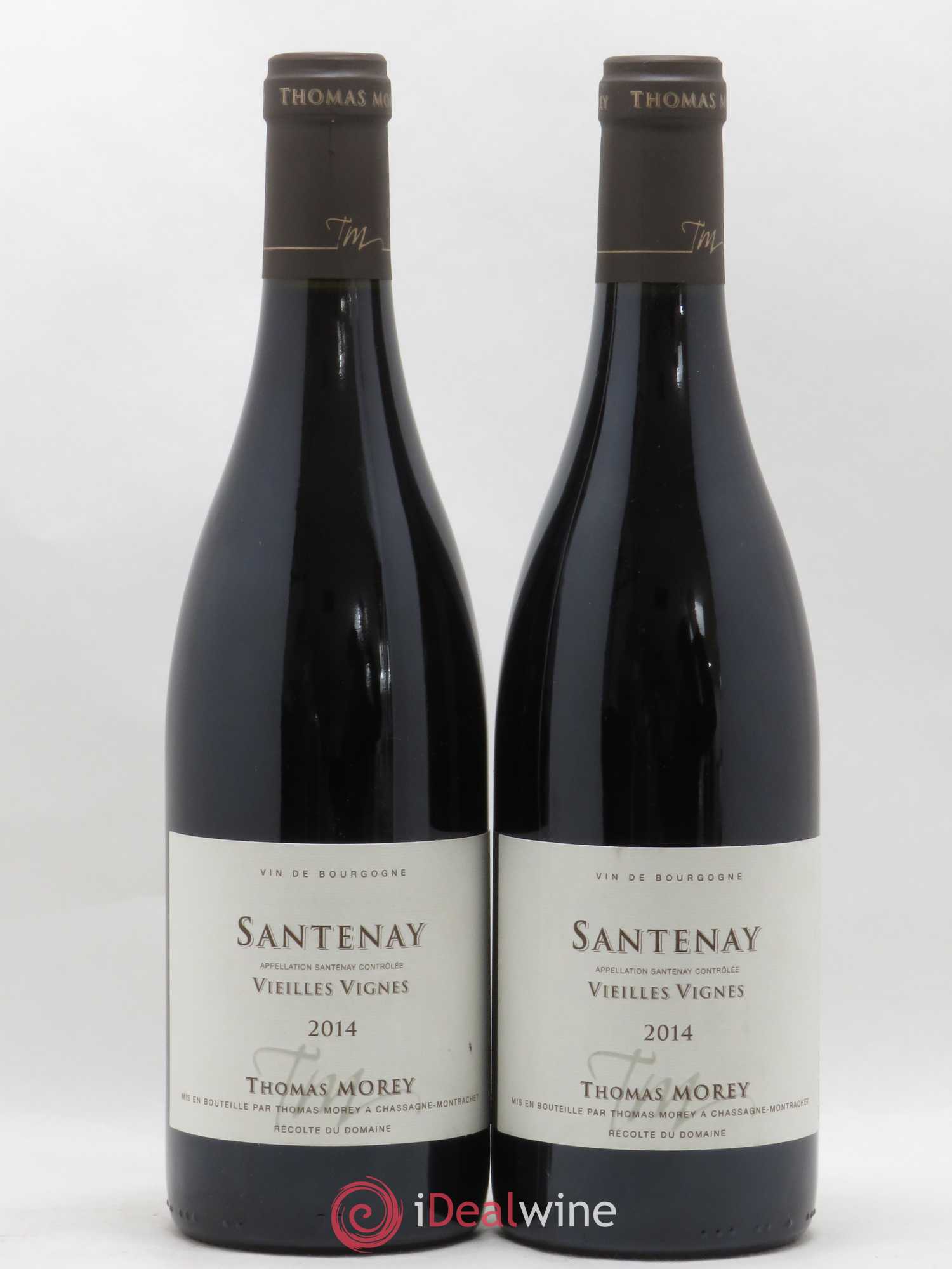 Santenay Vieilles vignes Thomas Morey 2014 - Posten von 2 Flaschen - 0