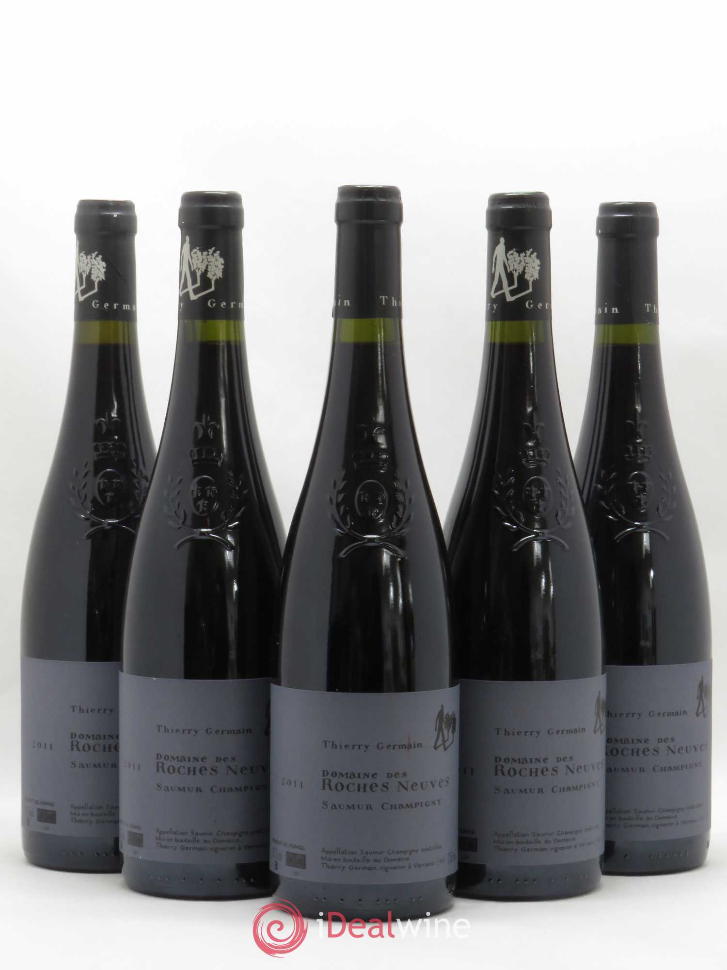 Saumur-Champigny Domaine des Roches Neuves - Thierry Germain 2011 - Lot de 5 bouteilles - 0