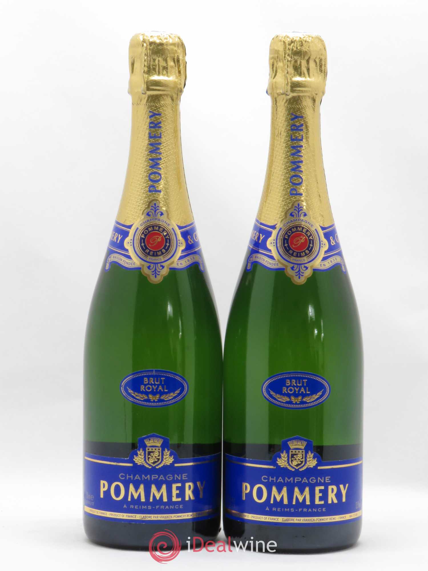 Champagne Brut Royal Pommery - Lot de 2 bouteilles - 0