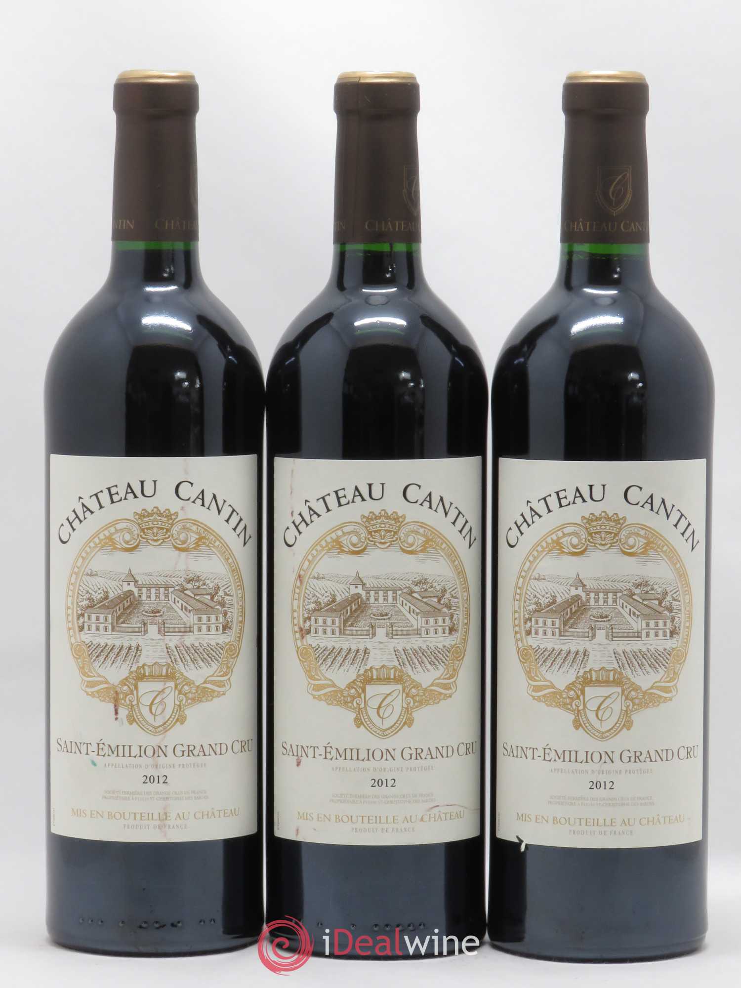 Château Cantin (sans prix de réserve) 2012 - Lot de 6 bouteilles - 2