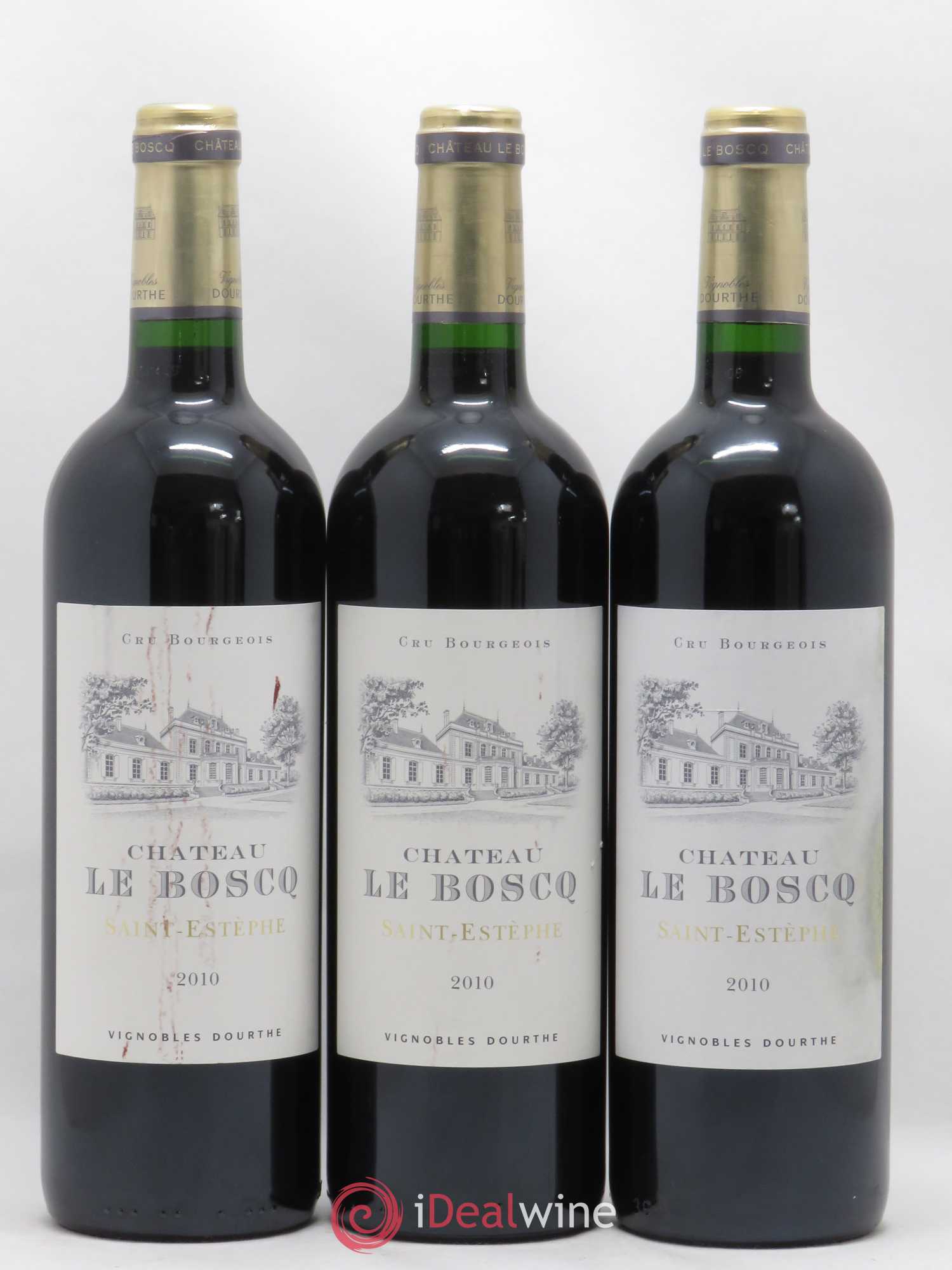 Château le Boscq Cru Bourgeois 2010 - Lot de 6 bouteilles - 1