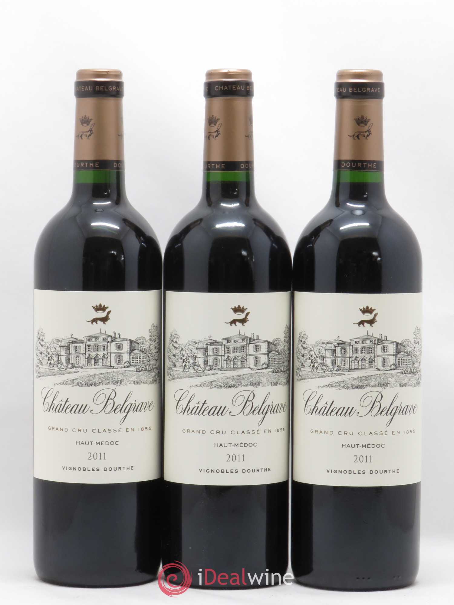 Château Belgrave 5ème Grand Cru Classé 2011 - Posten von 6 Flaschen - 1